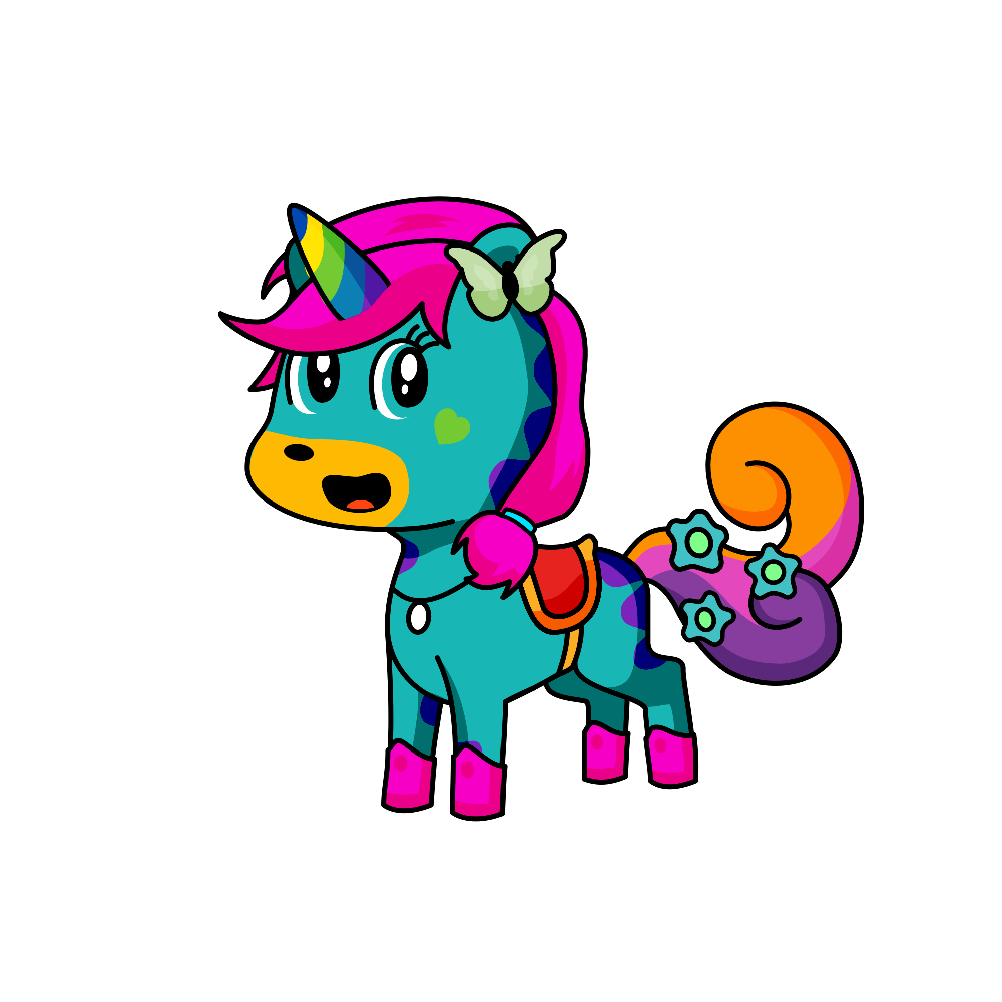 Lovely , the unicorn
