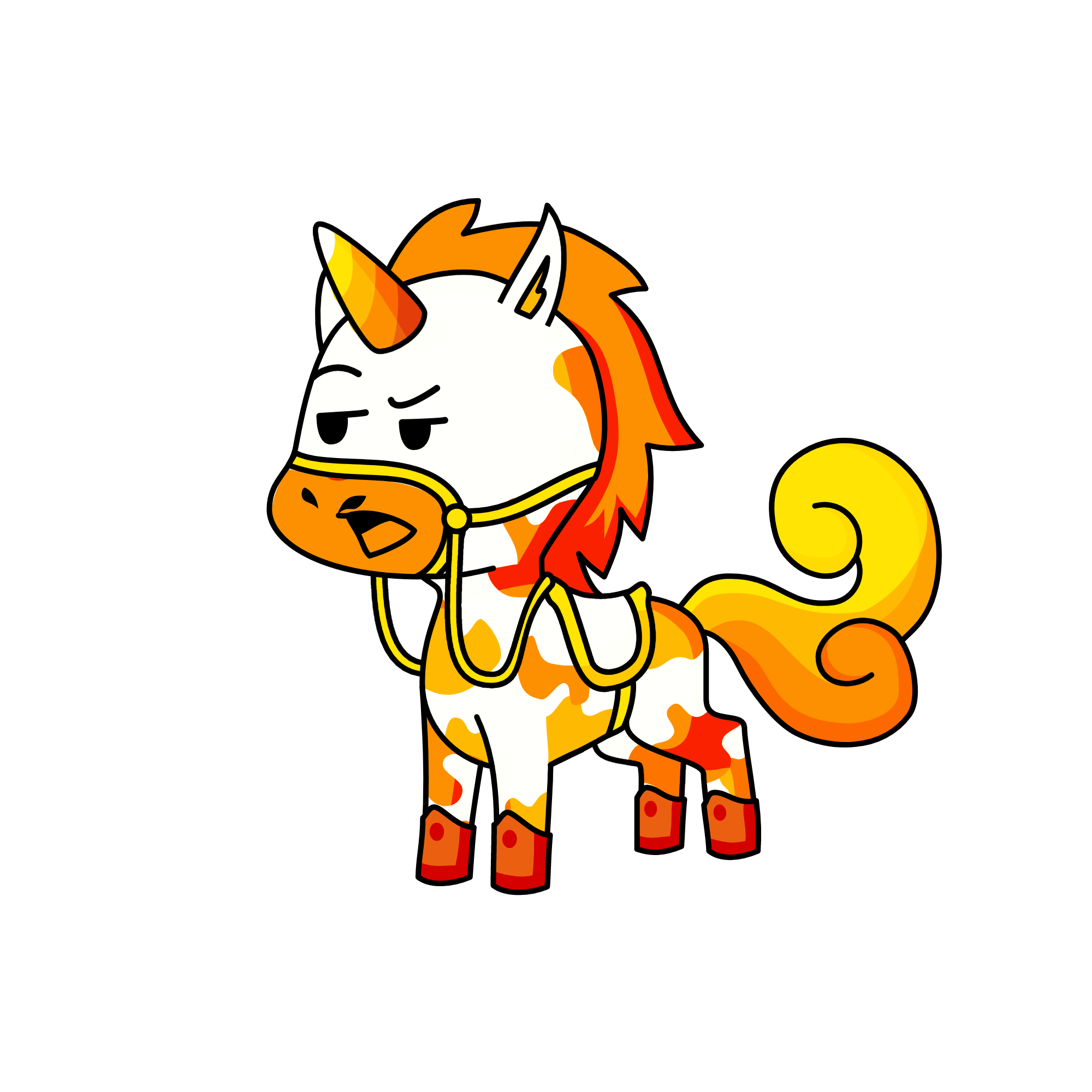 🔥, the unicorn