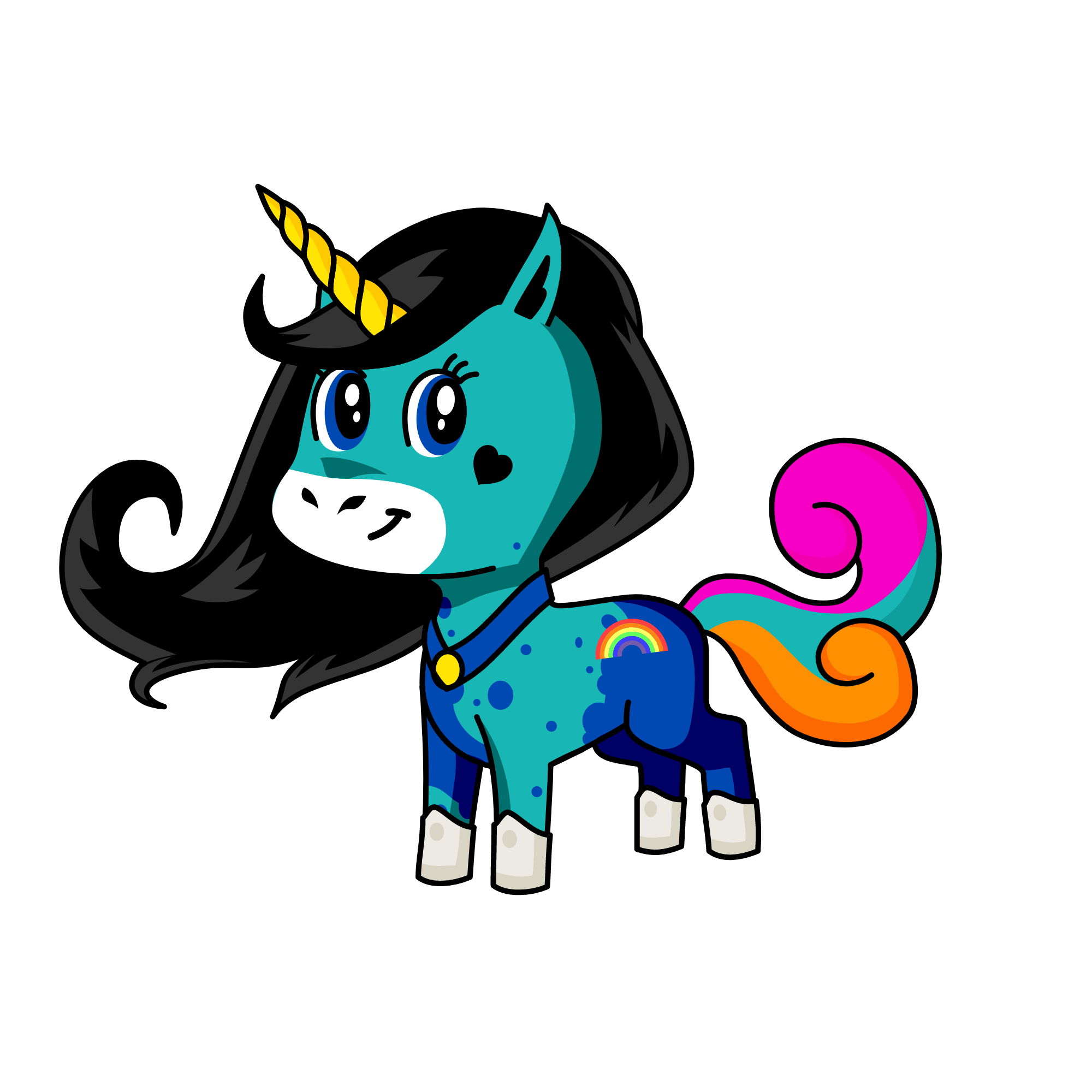 DJ, the unicorn