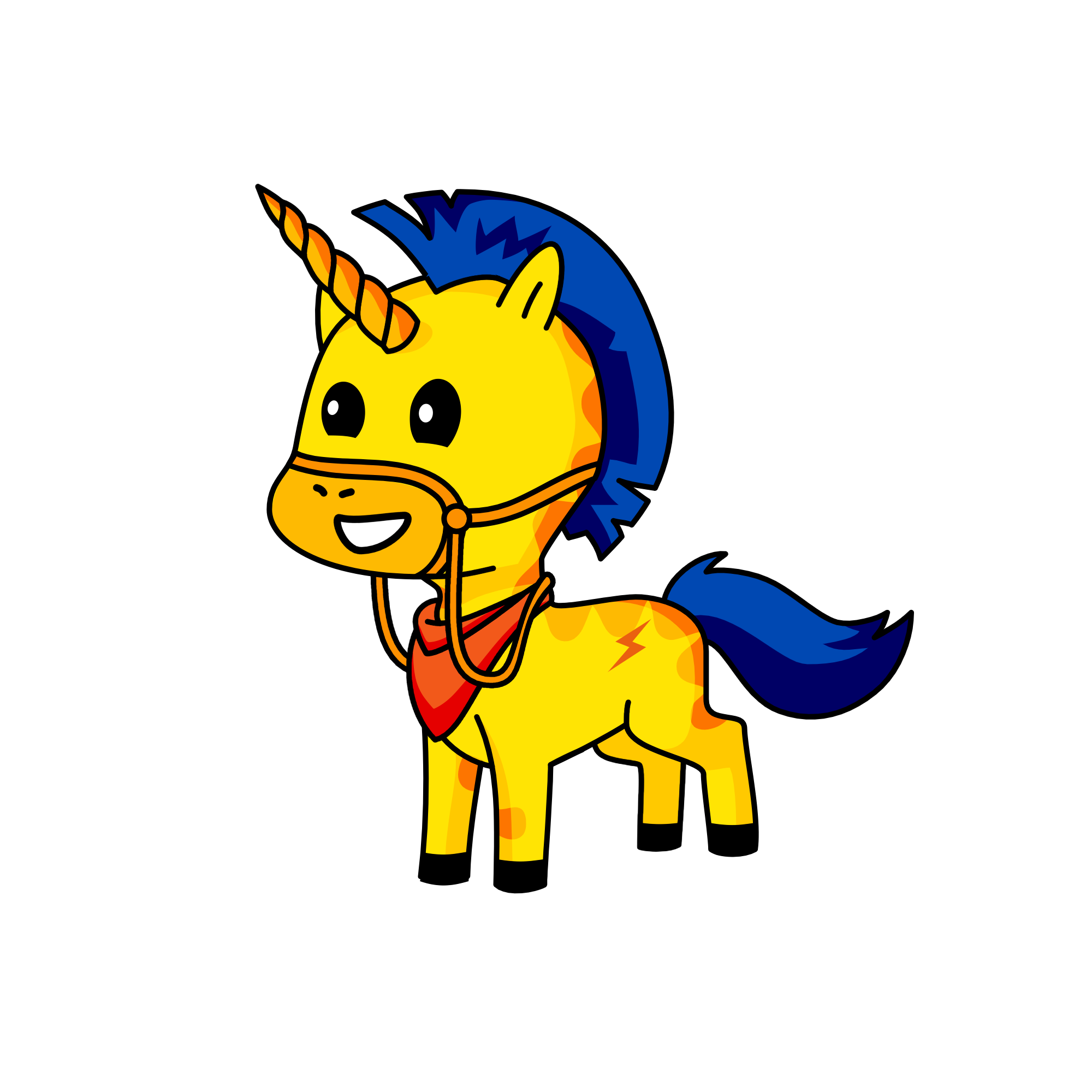 Şimşek, the unicorn