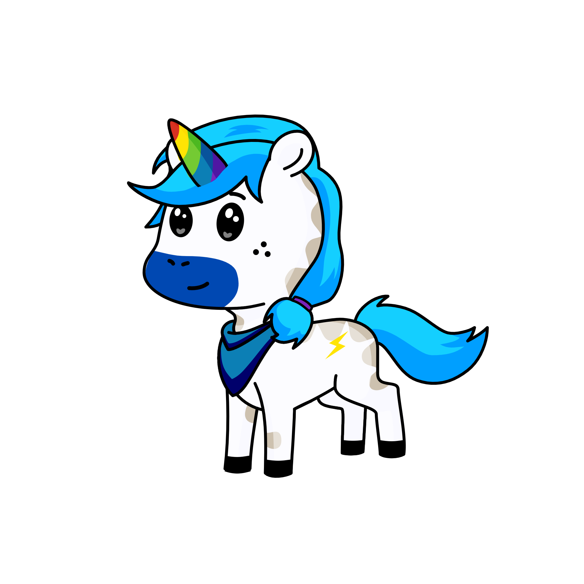 Şimşek , the unicorn