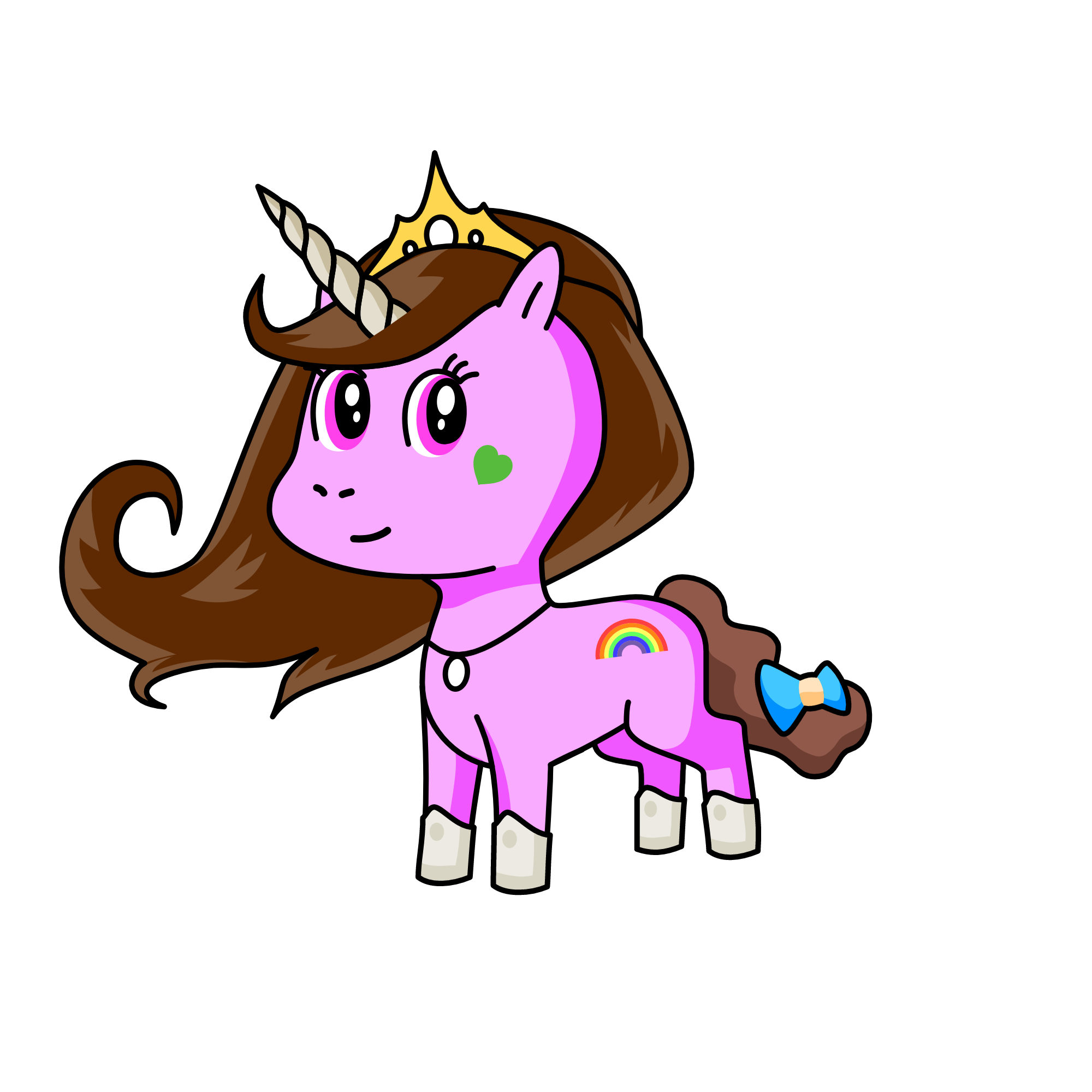小咪, the unicorn
