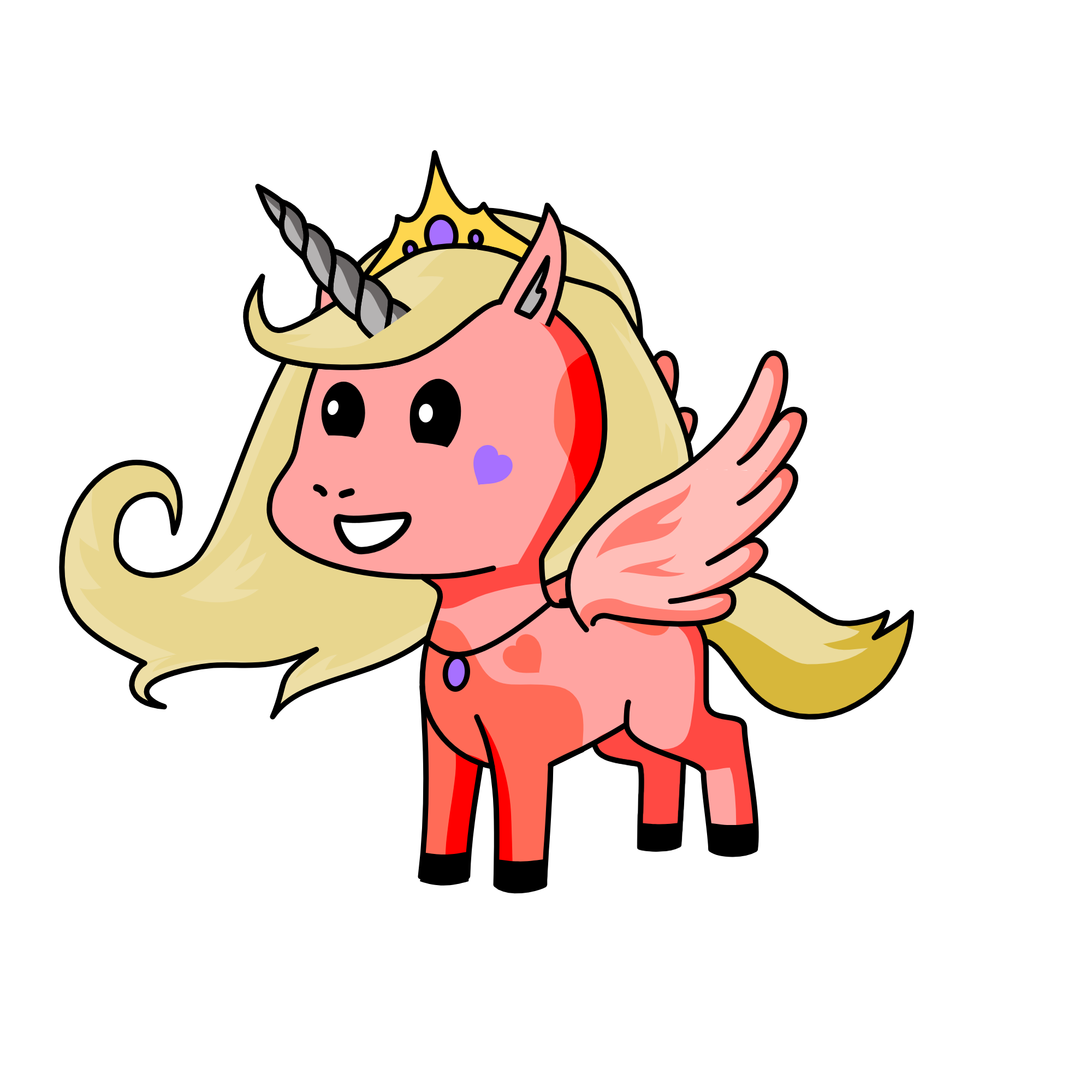 Princess Sakura Petal, the unicorn