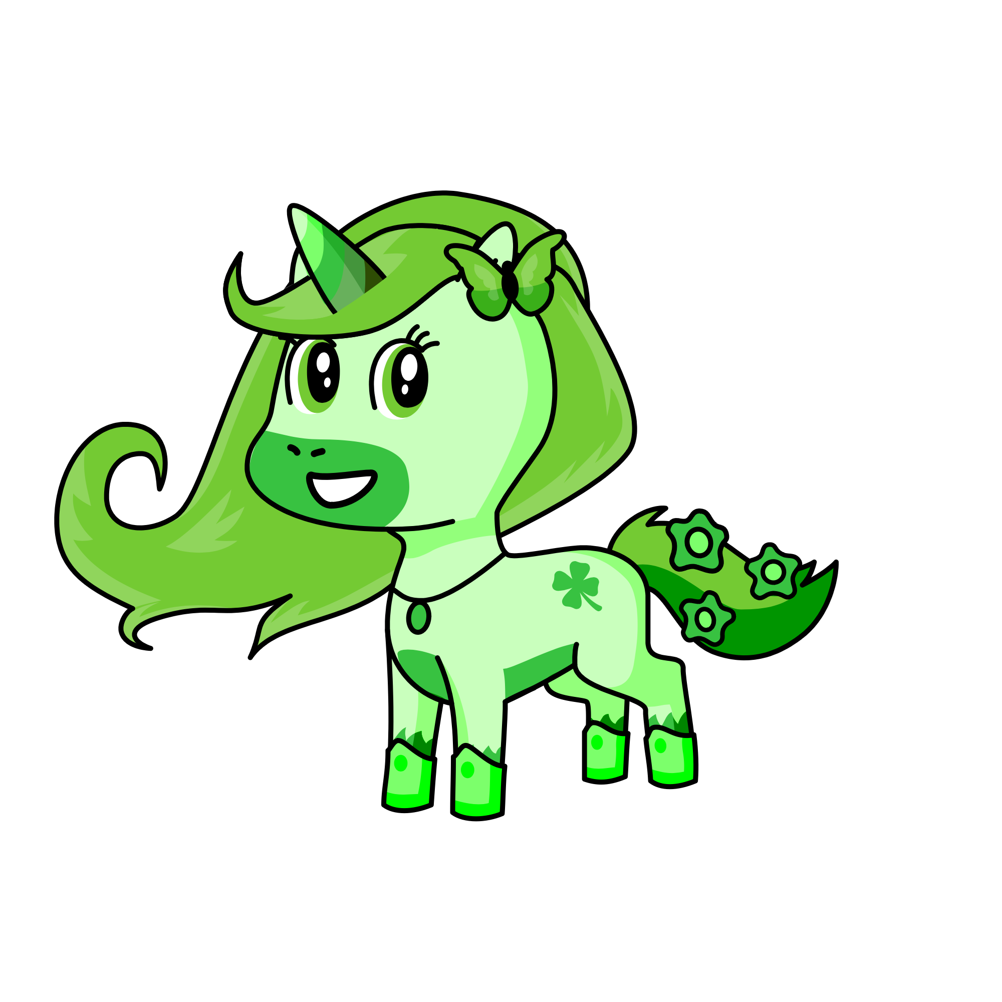Naturena , the unicorn