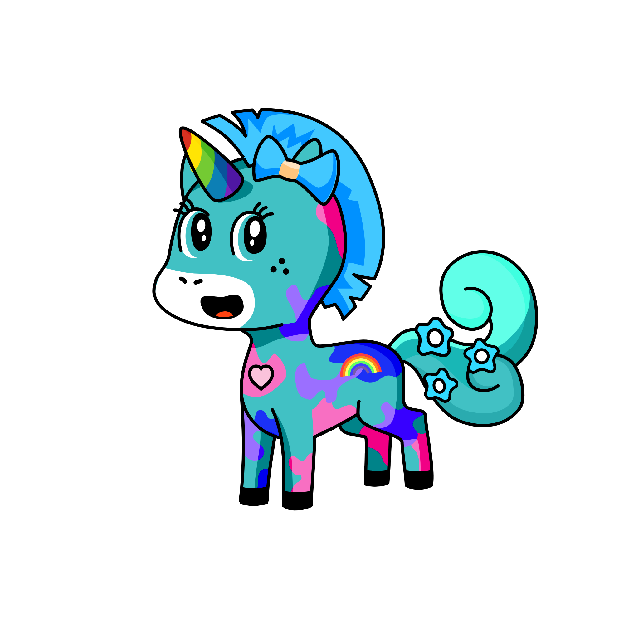 PINKY, the unicorn