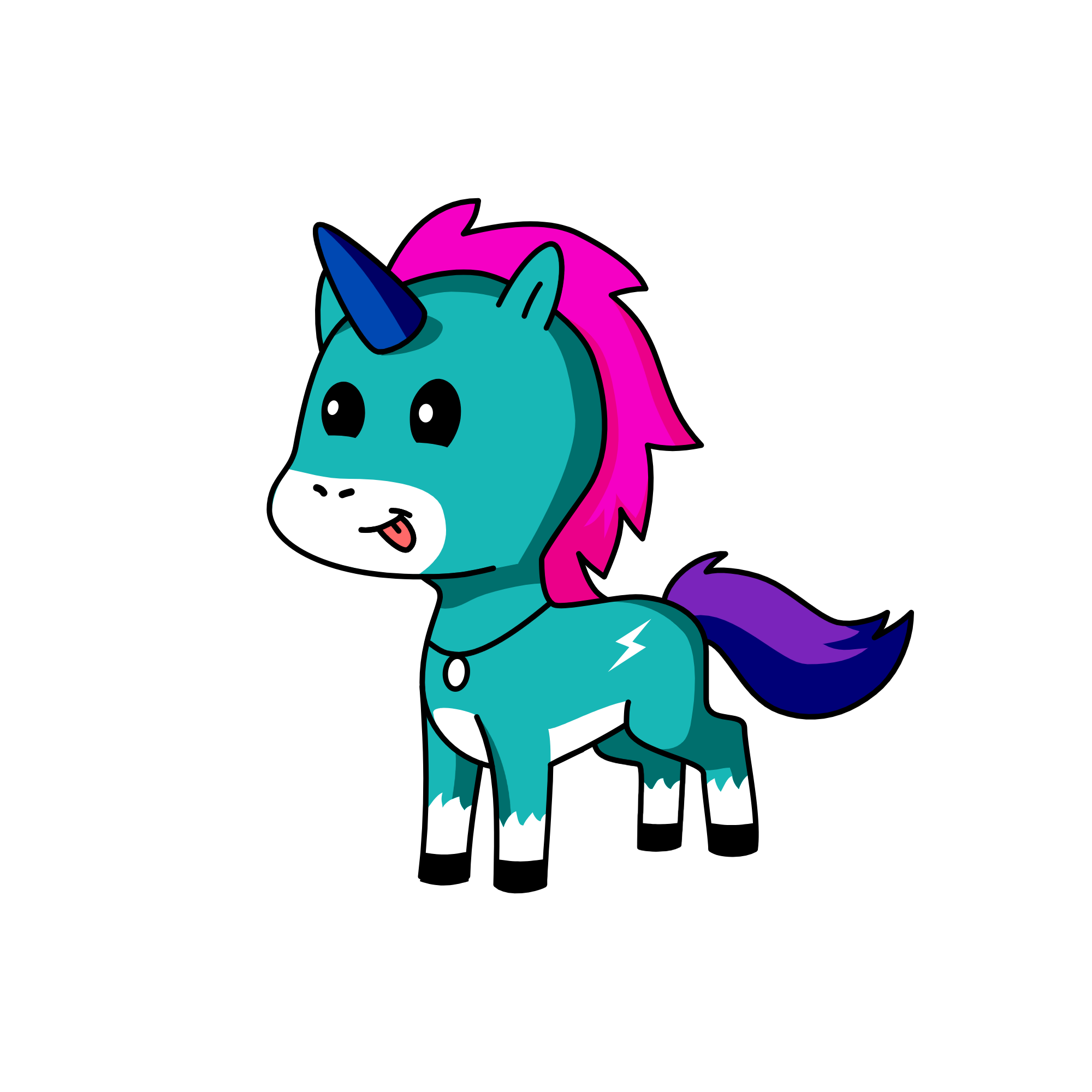 lightning, the unicorn