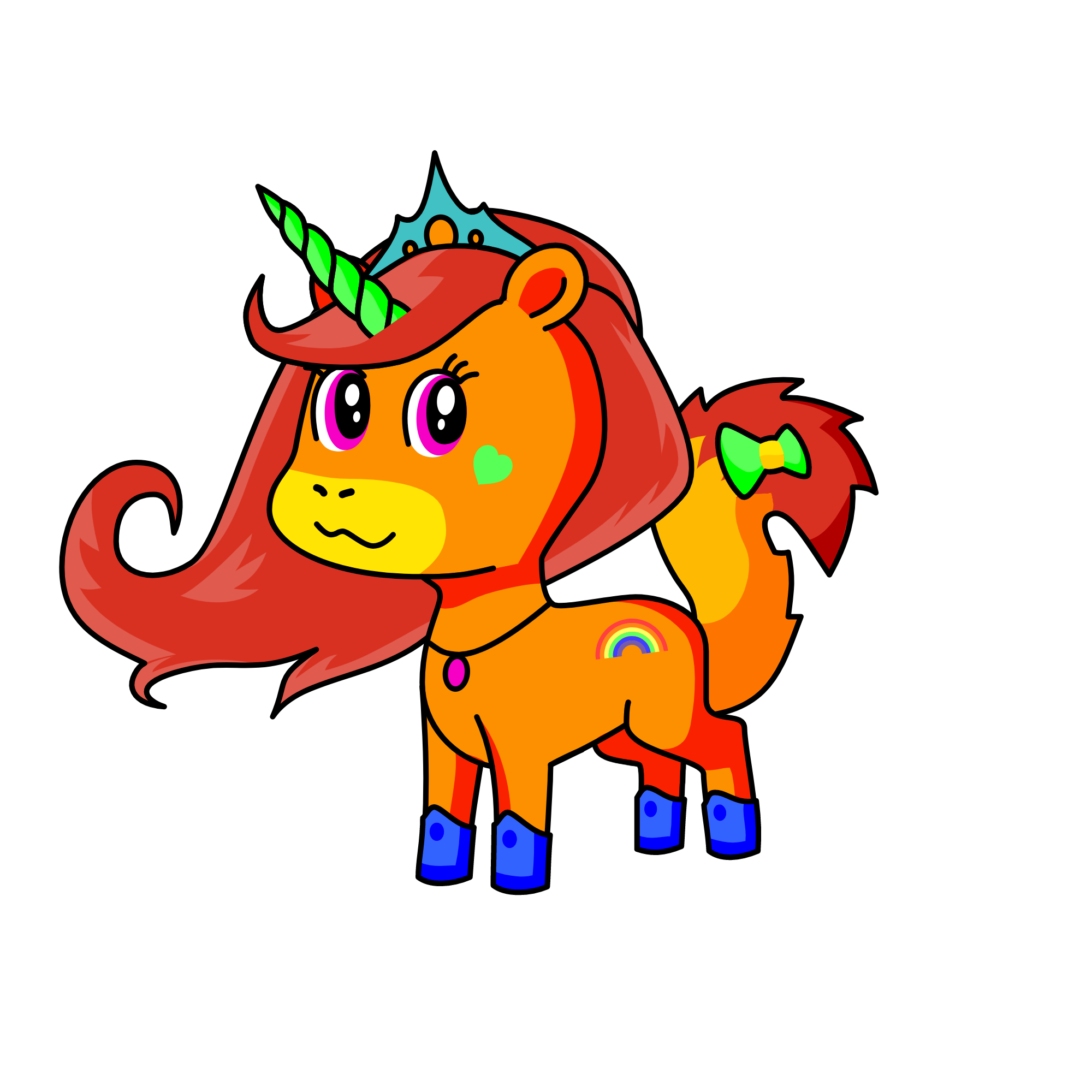 ThunderGirl, the unicorn