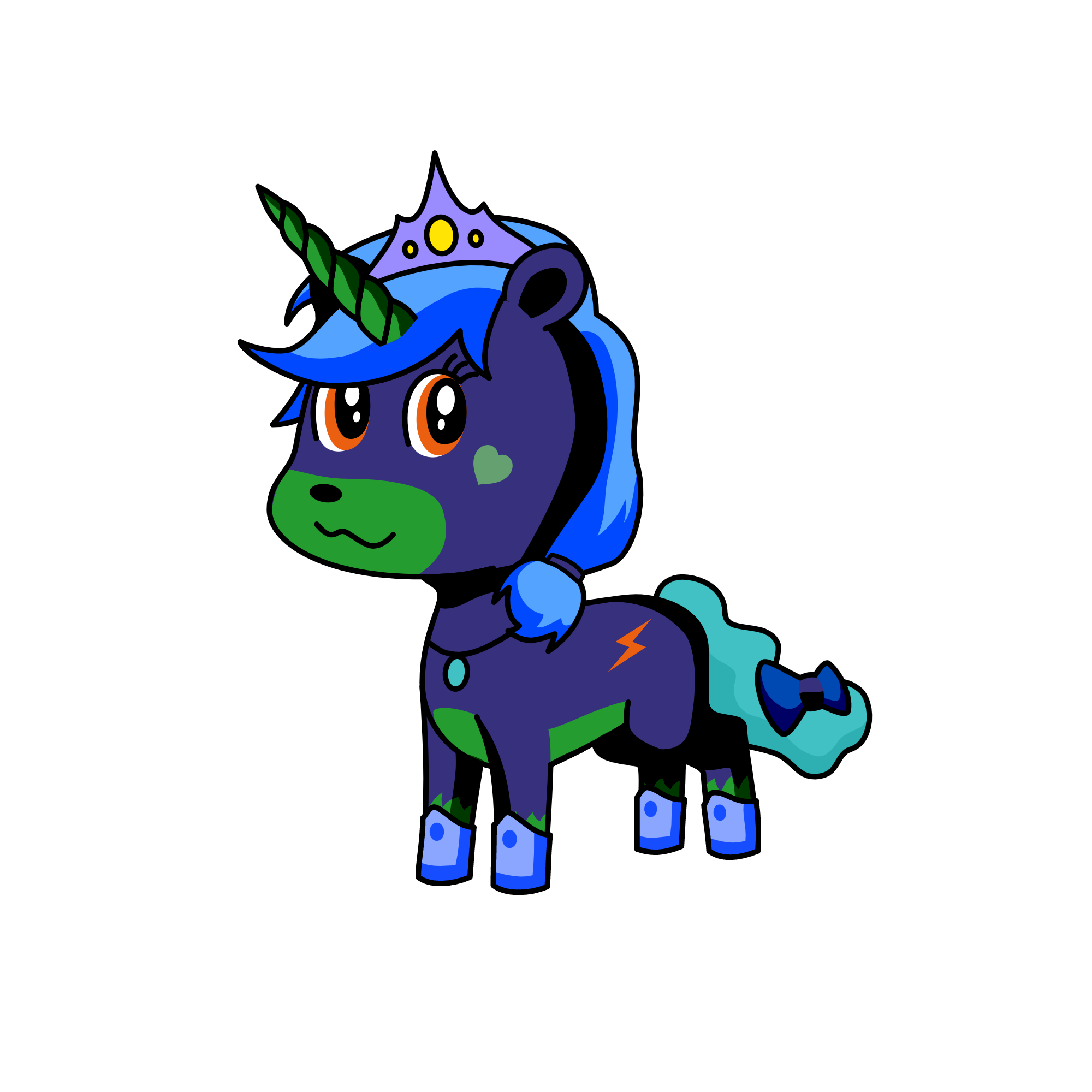 Darkycorn, the unicorn