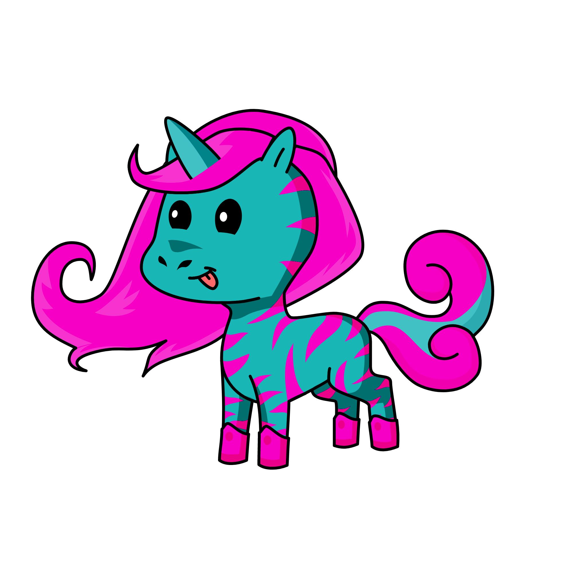 Rosita celestita, the unicorn