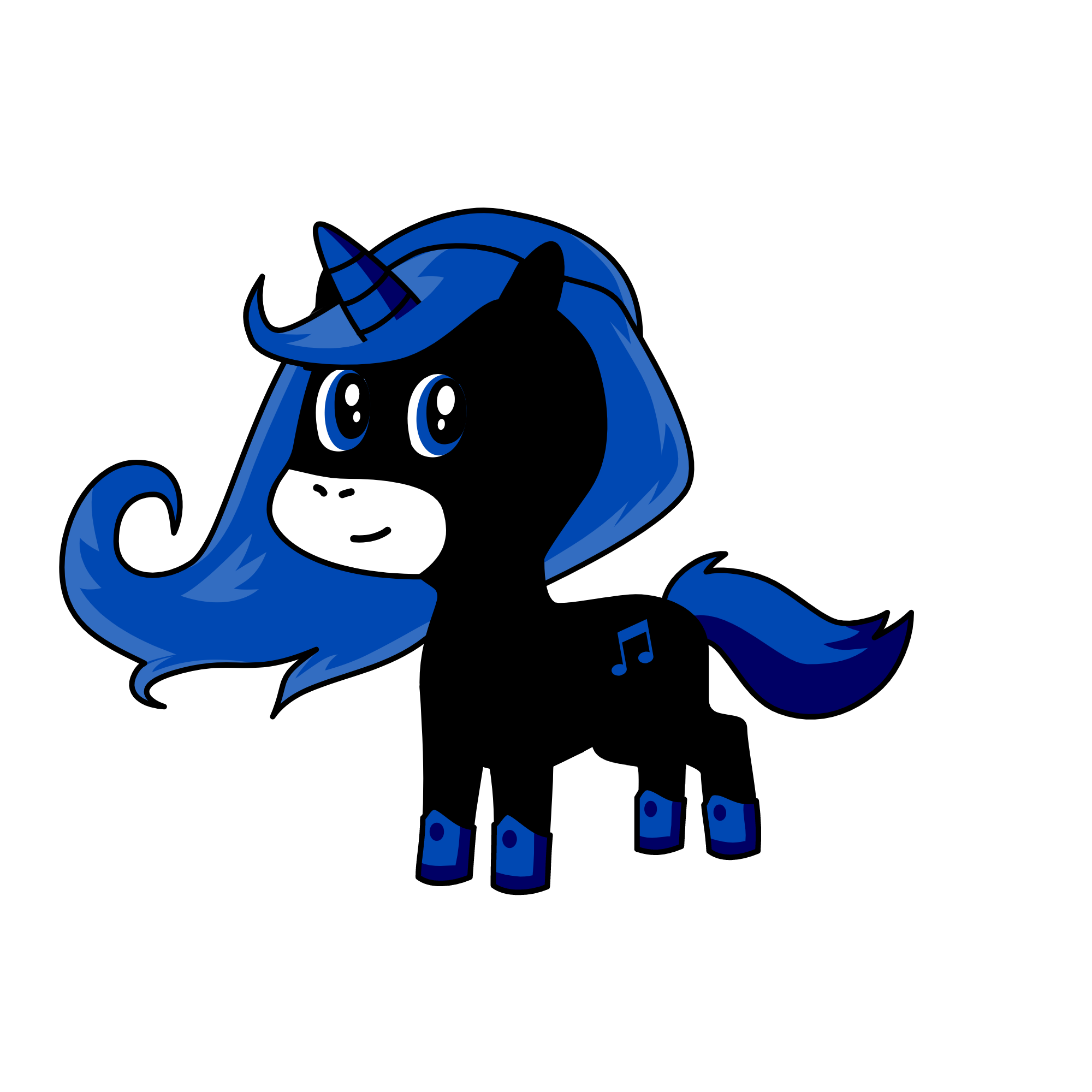 Lapizlazuli, the unicorn