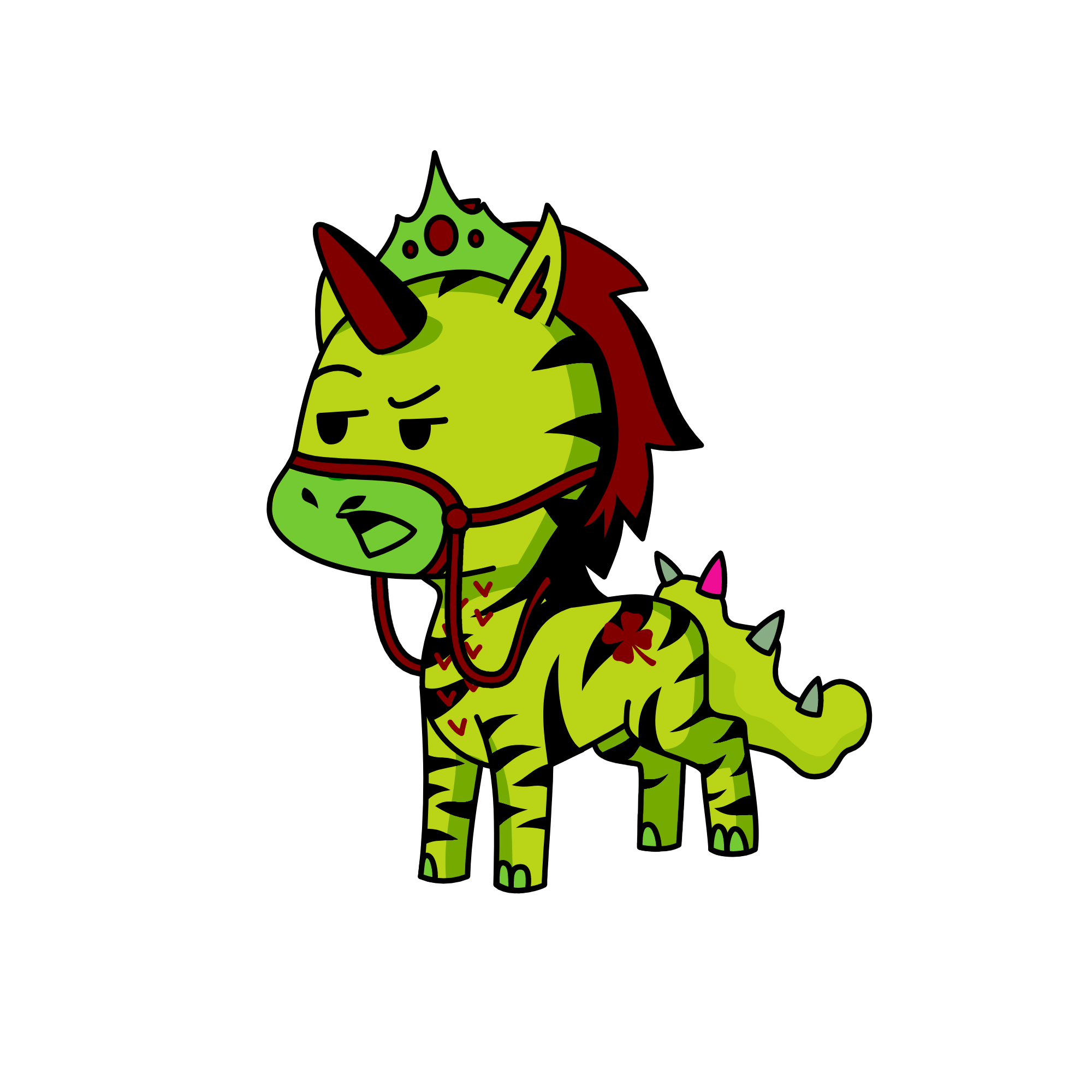 nuty naughty, the unicorn