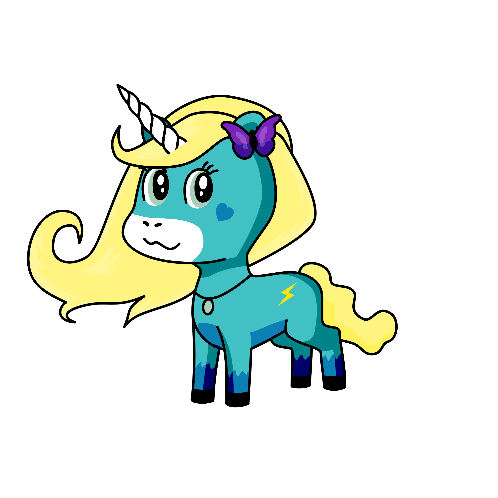 Luni Lovegood, the unicorn