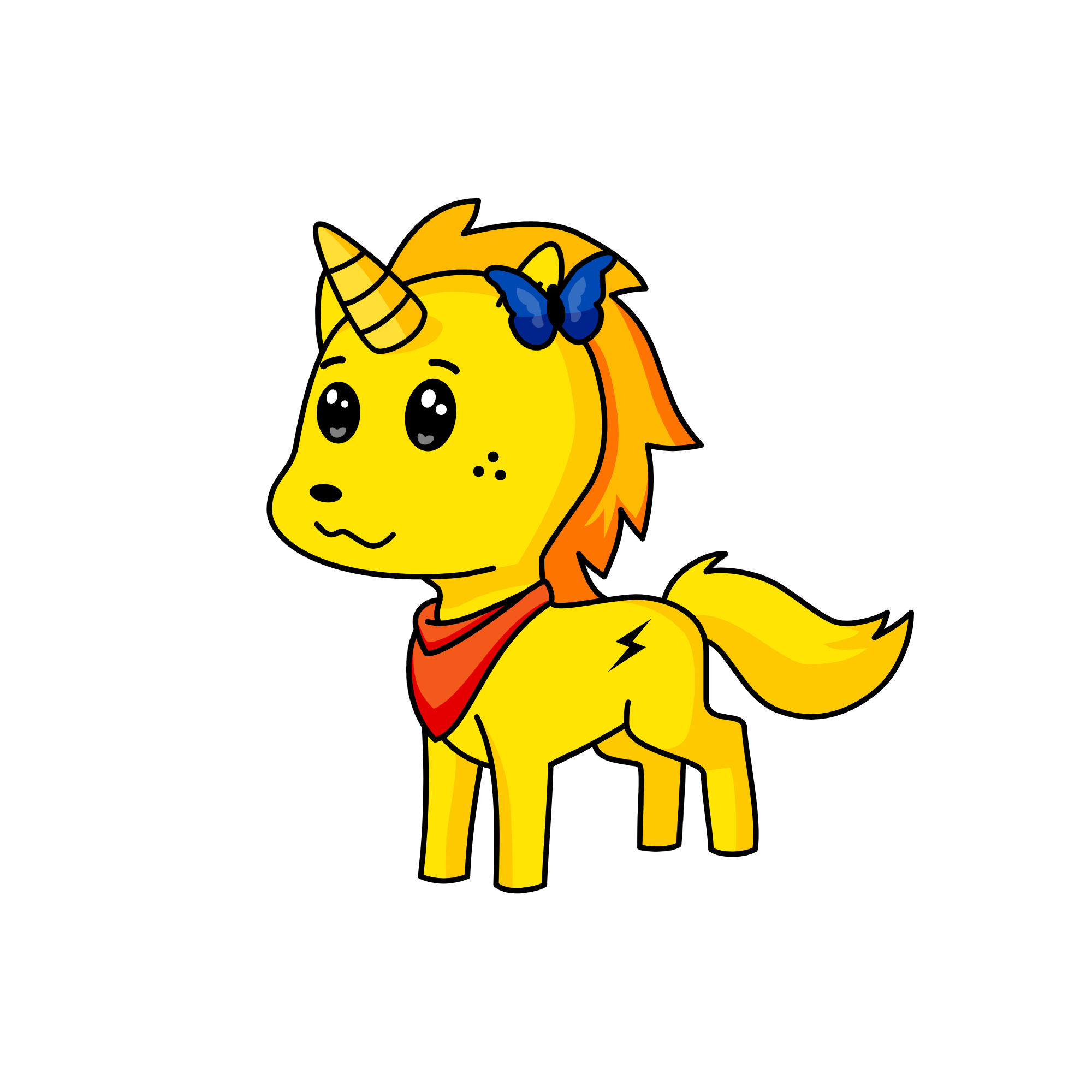 picacorn, the unicorn