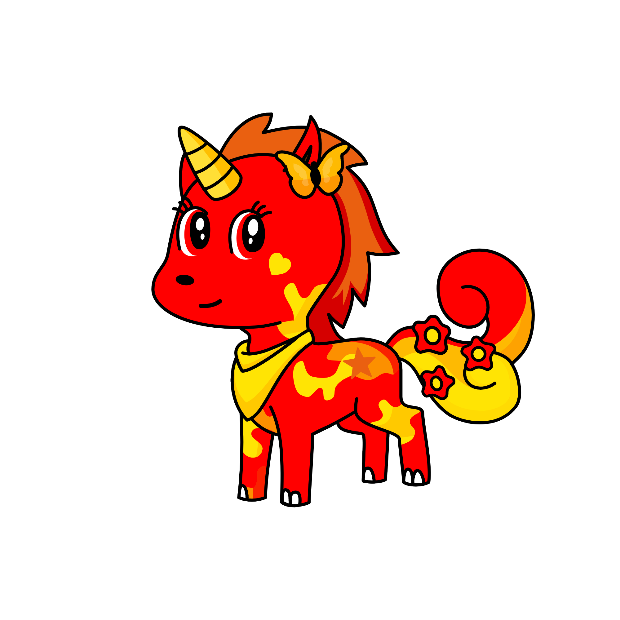 flare, the unicorn