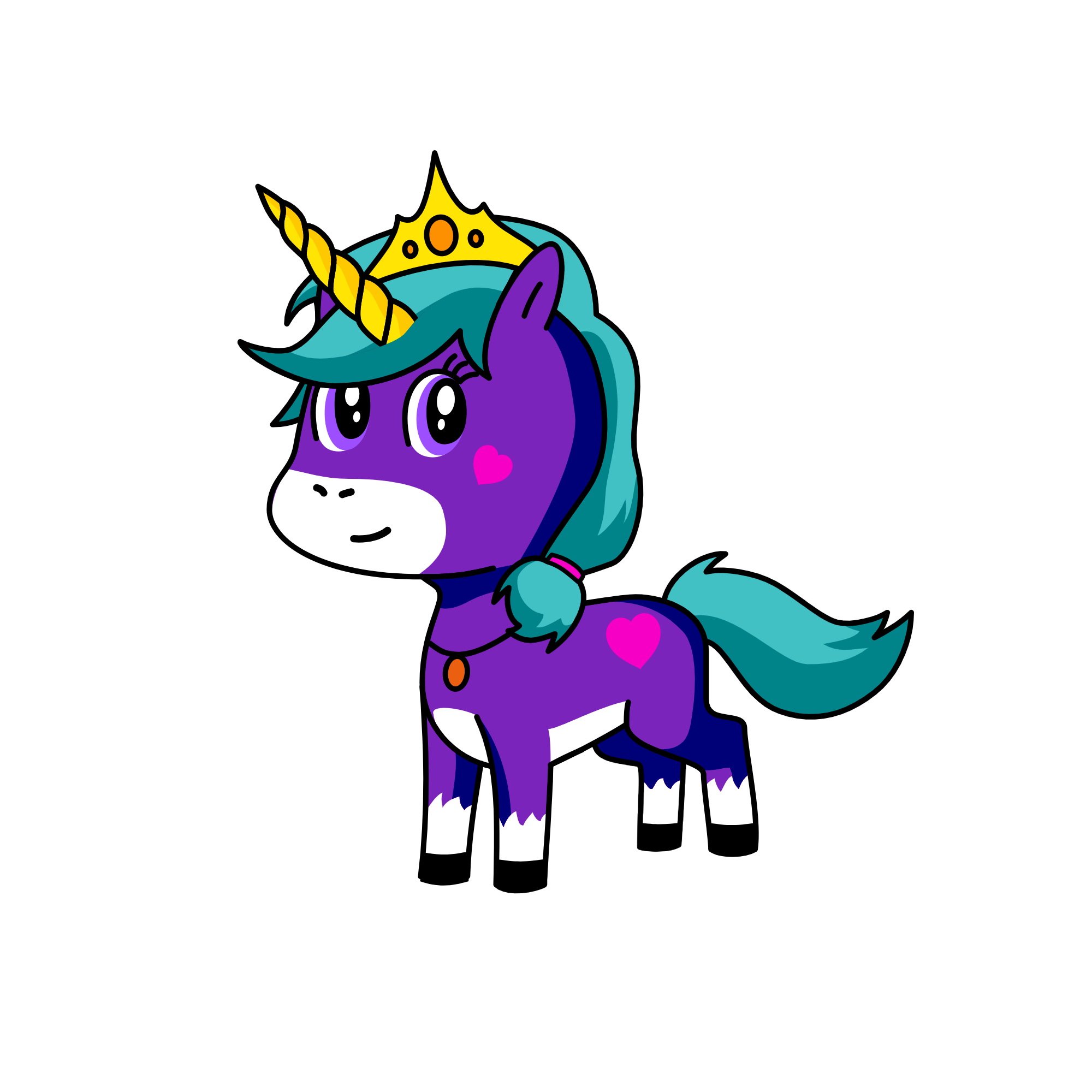 Lady Unicorn, the unicorn