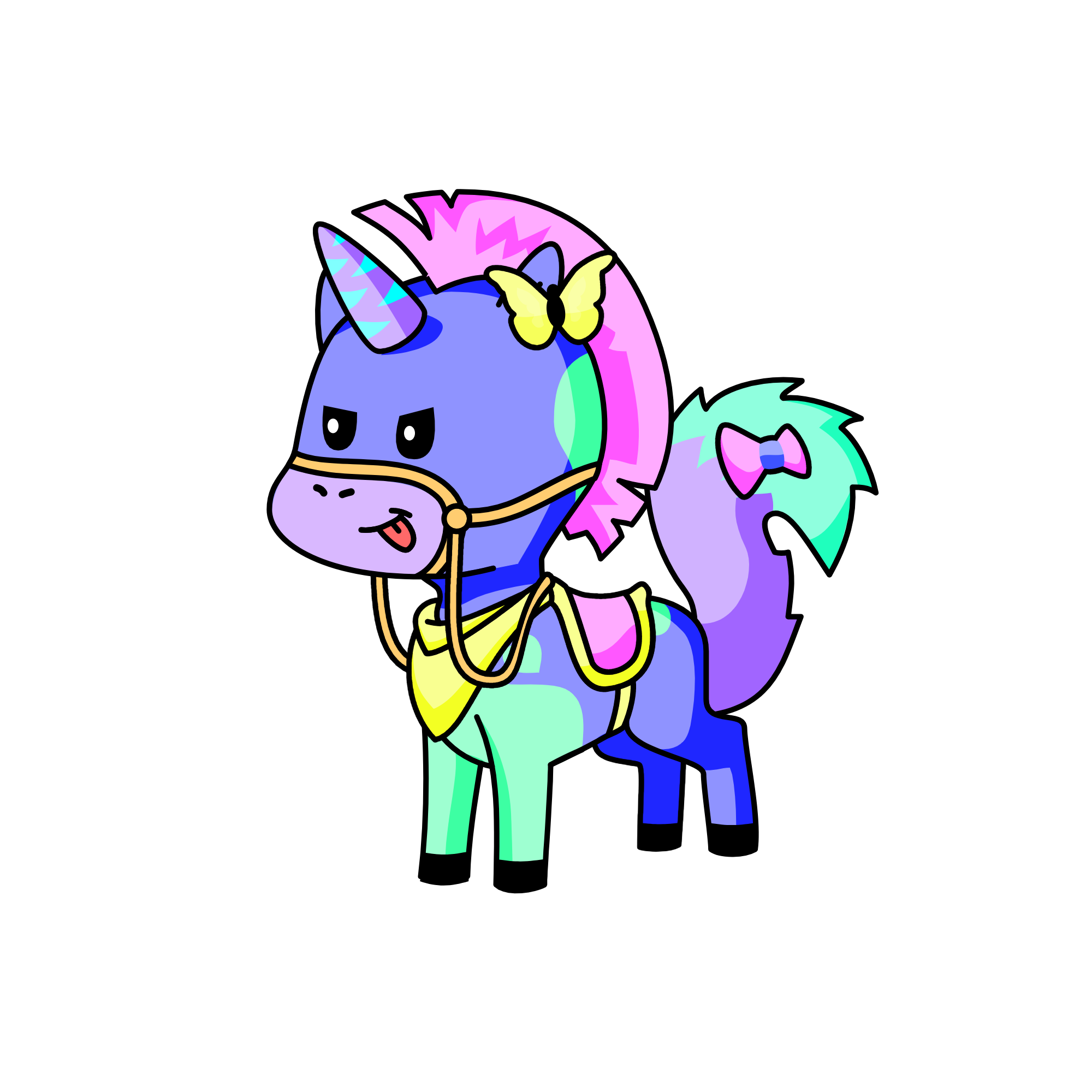 Rosy, the unicorn