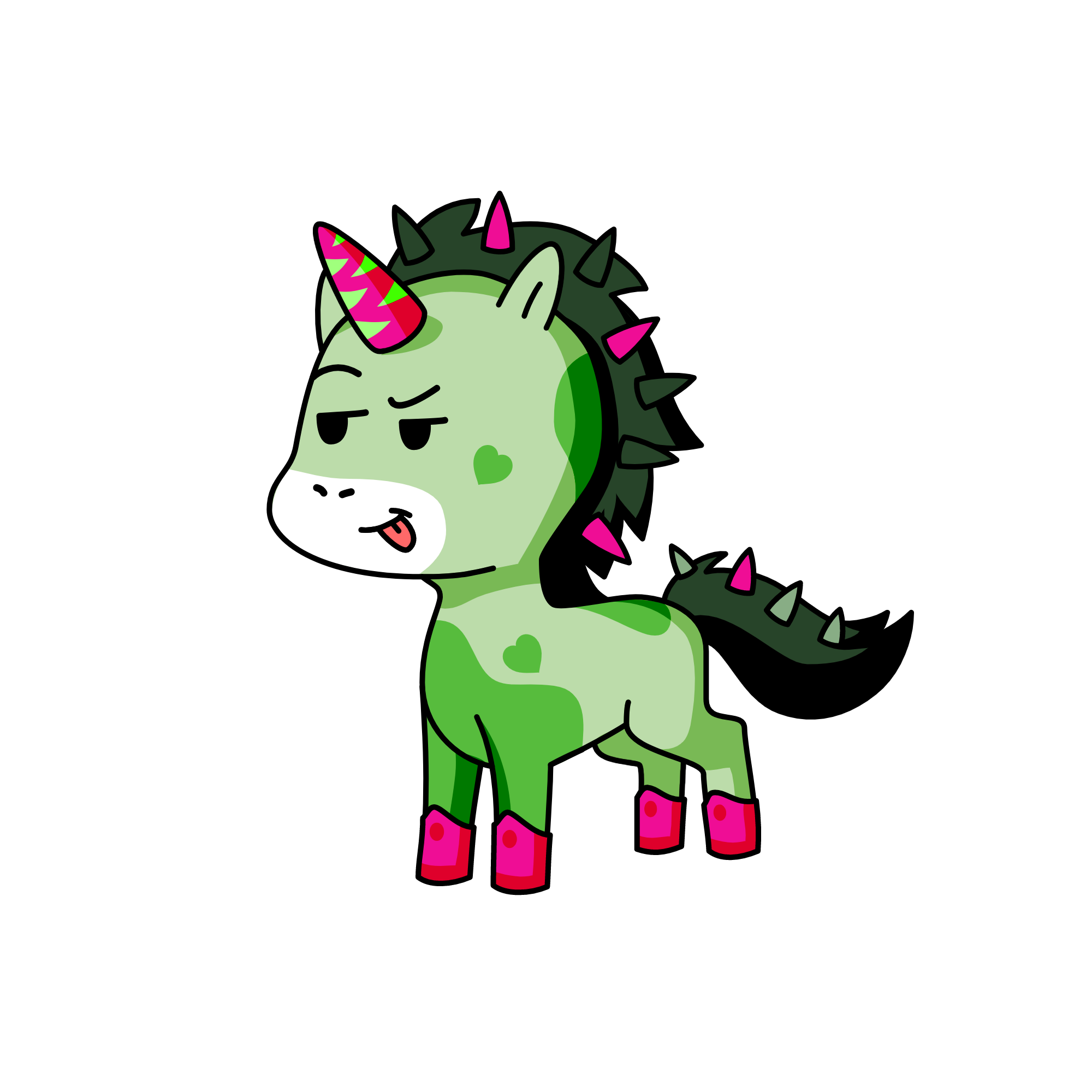 Una, the unicorn