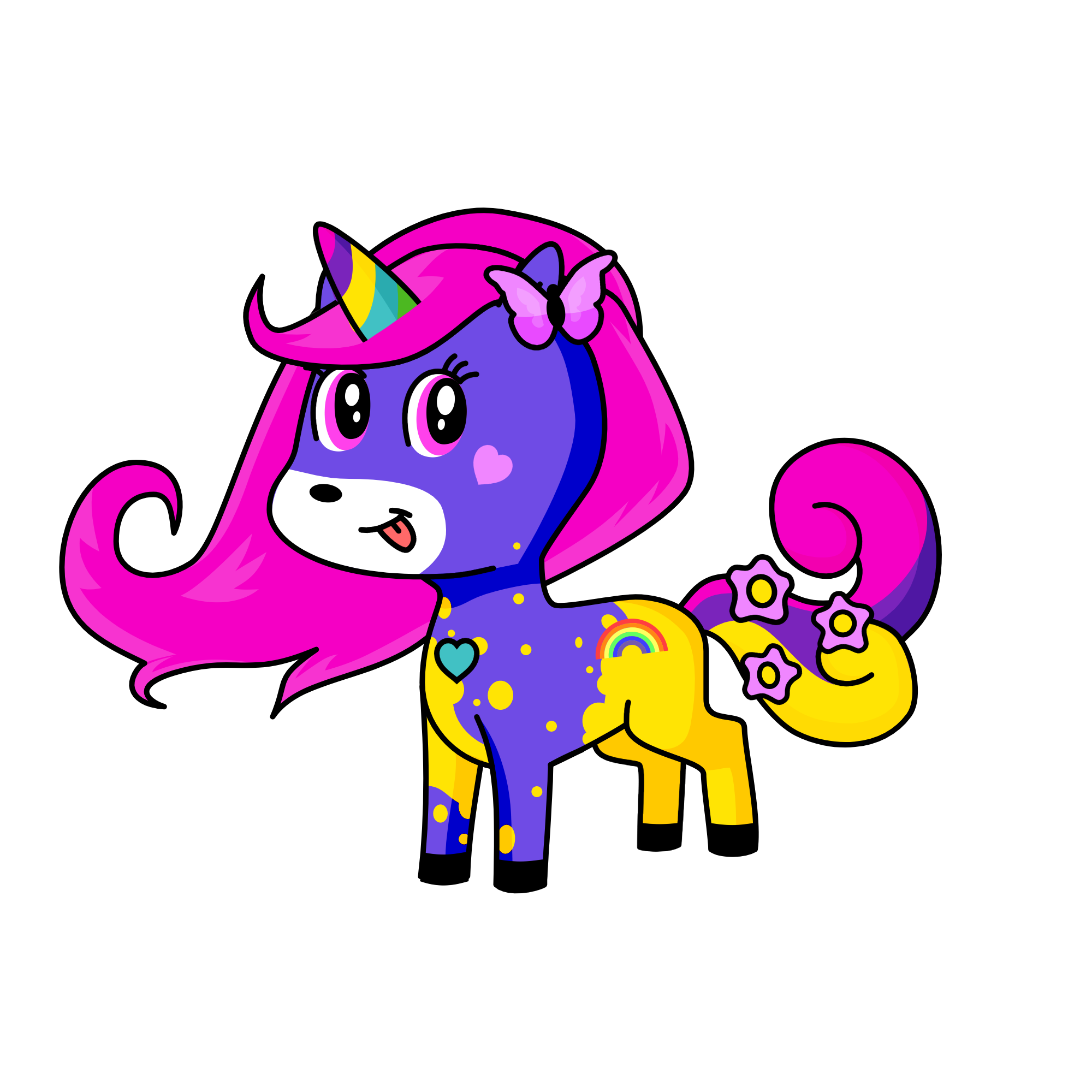 Lilly, the unicorn