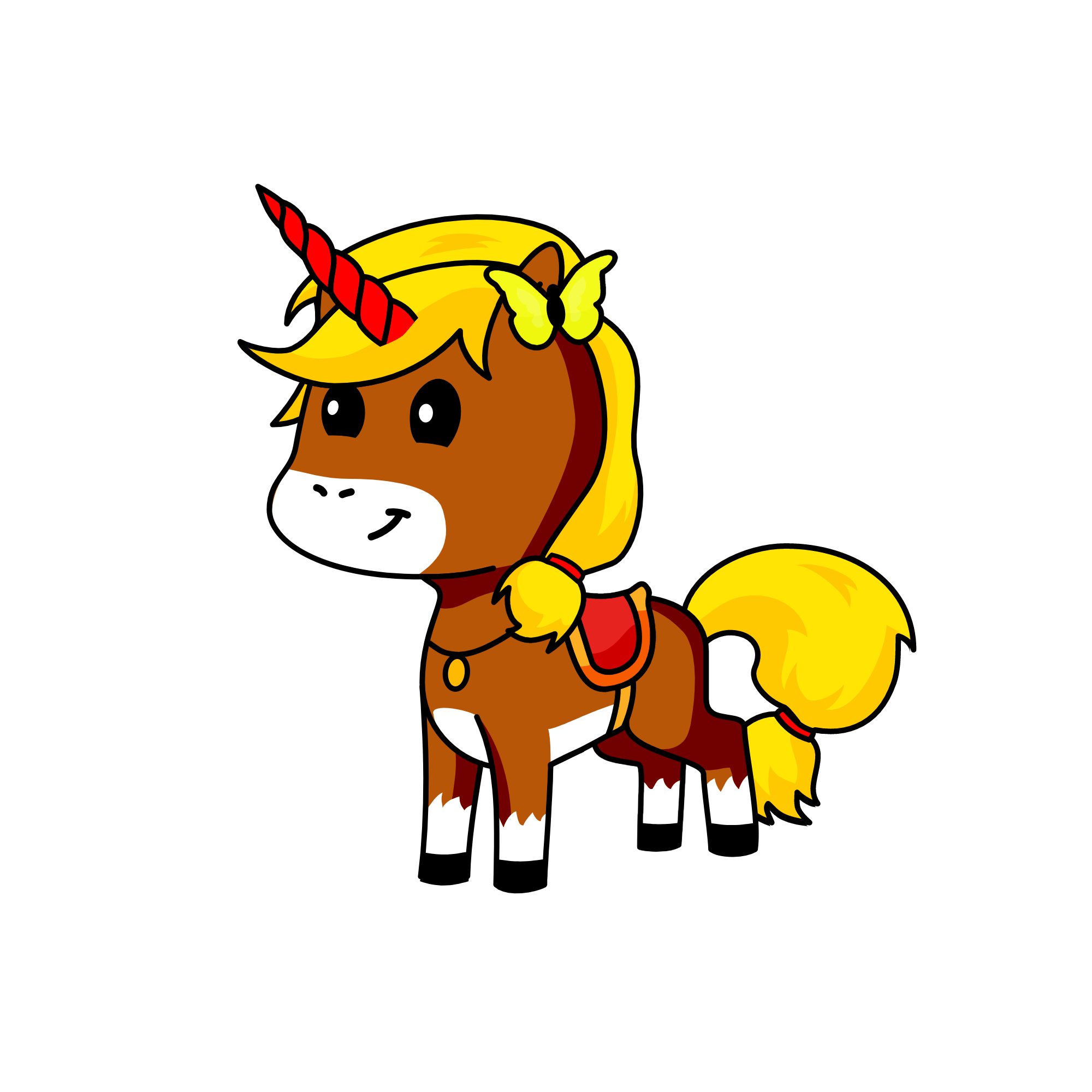 butteryellow, the unicorn