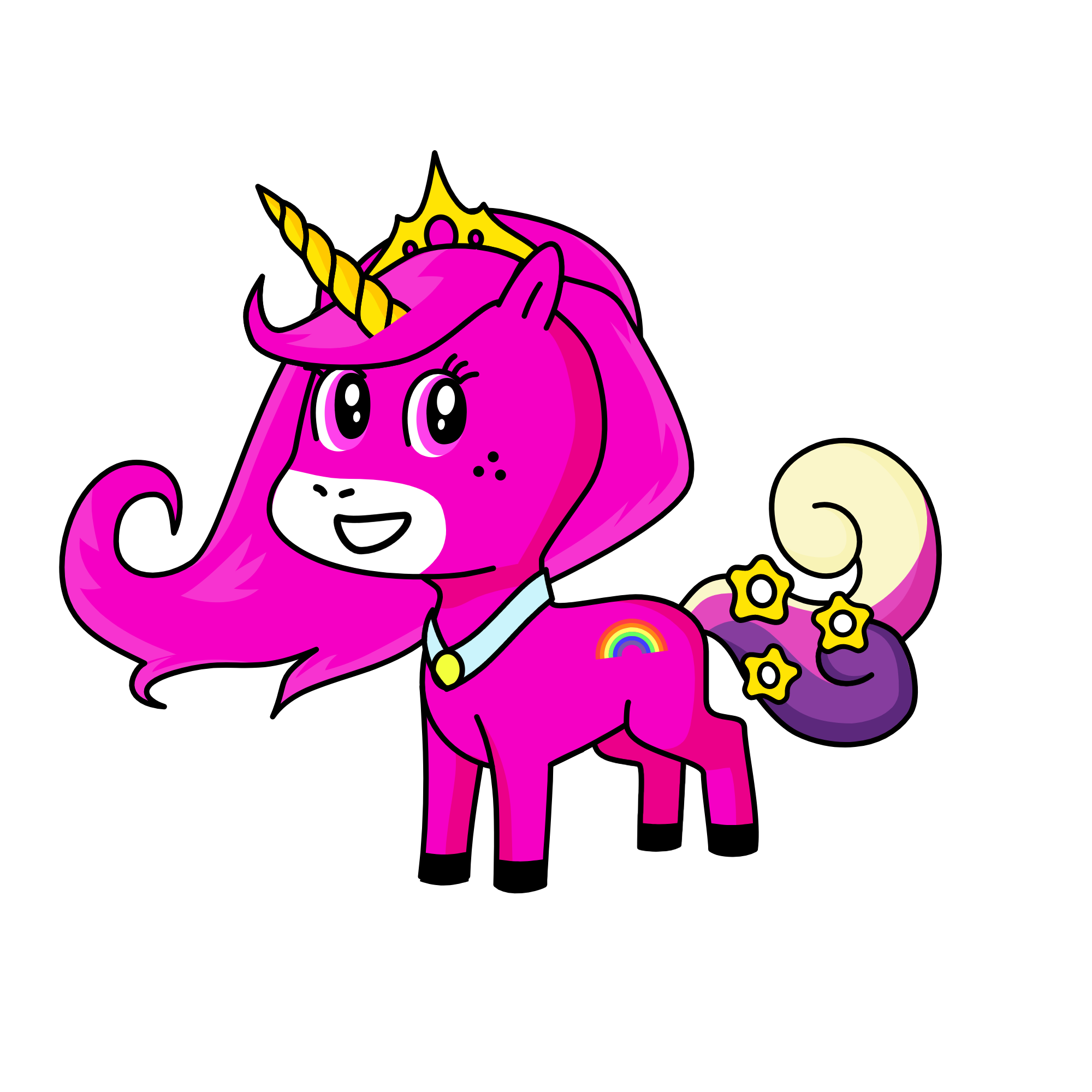 Izzy, the unicorn
