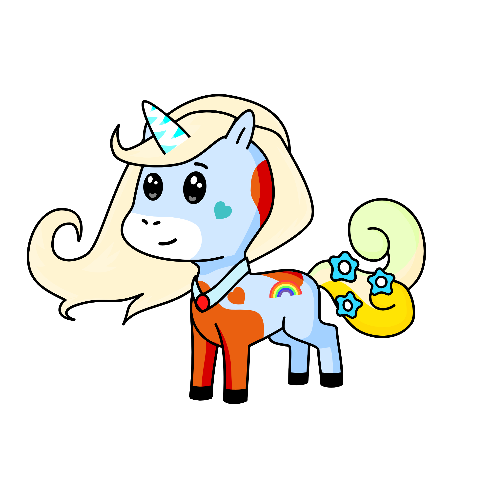 đĩ bảo , the unicorn