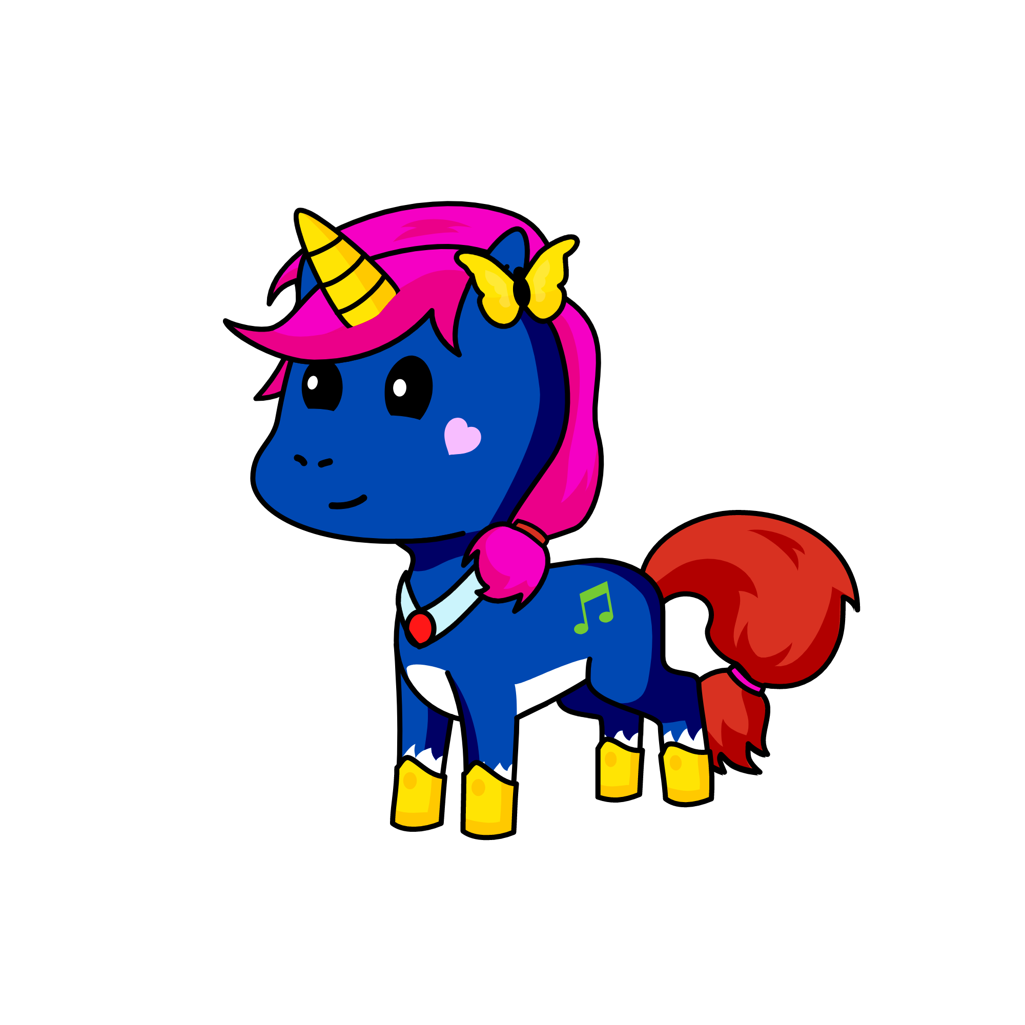 Klara, the unicorn