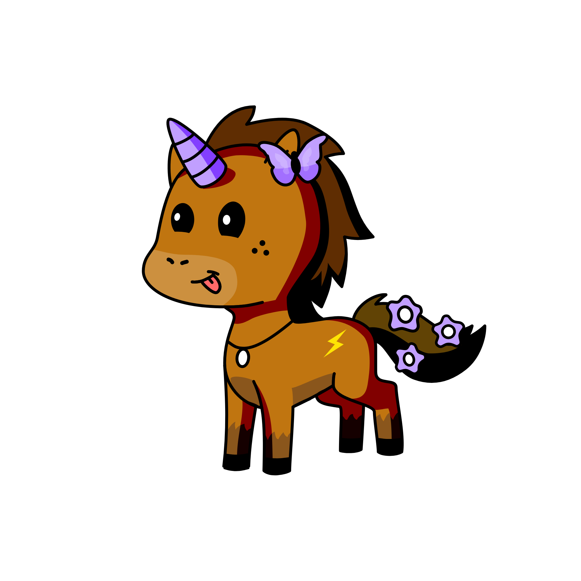 Maya, the unicorn