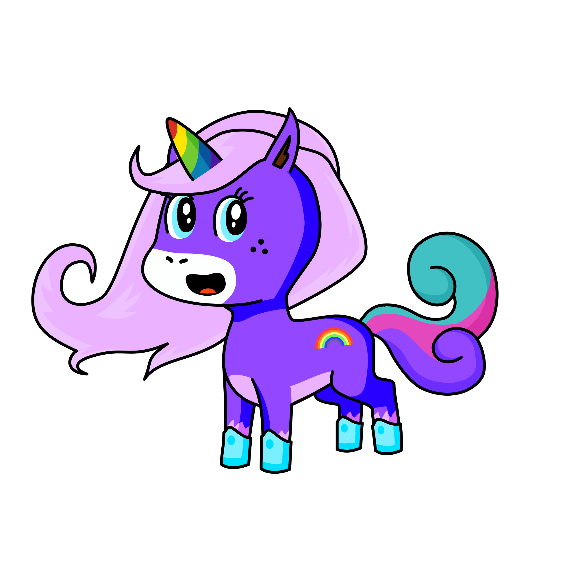 Luna, the unicorn