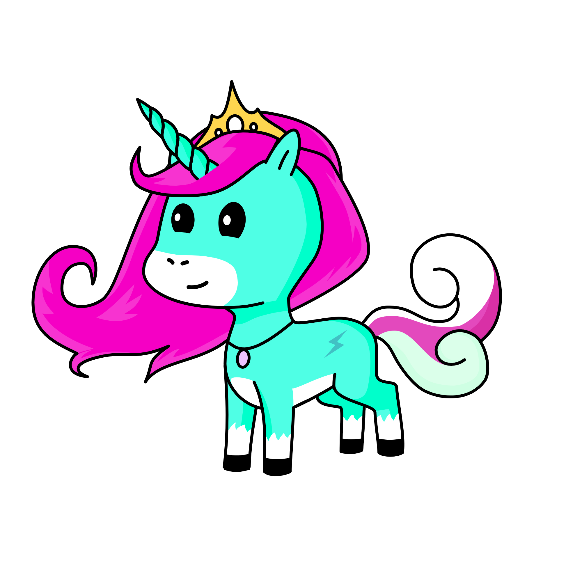 חד קרן היפה🦄, the unicorn