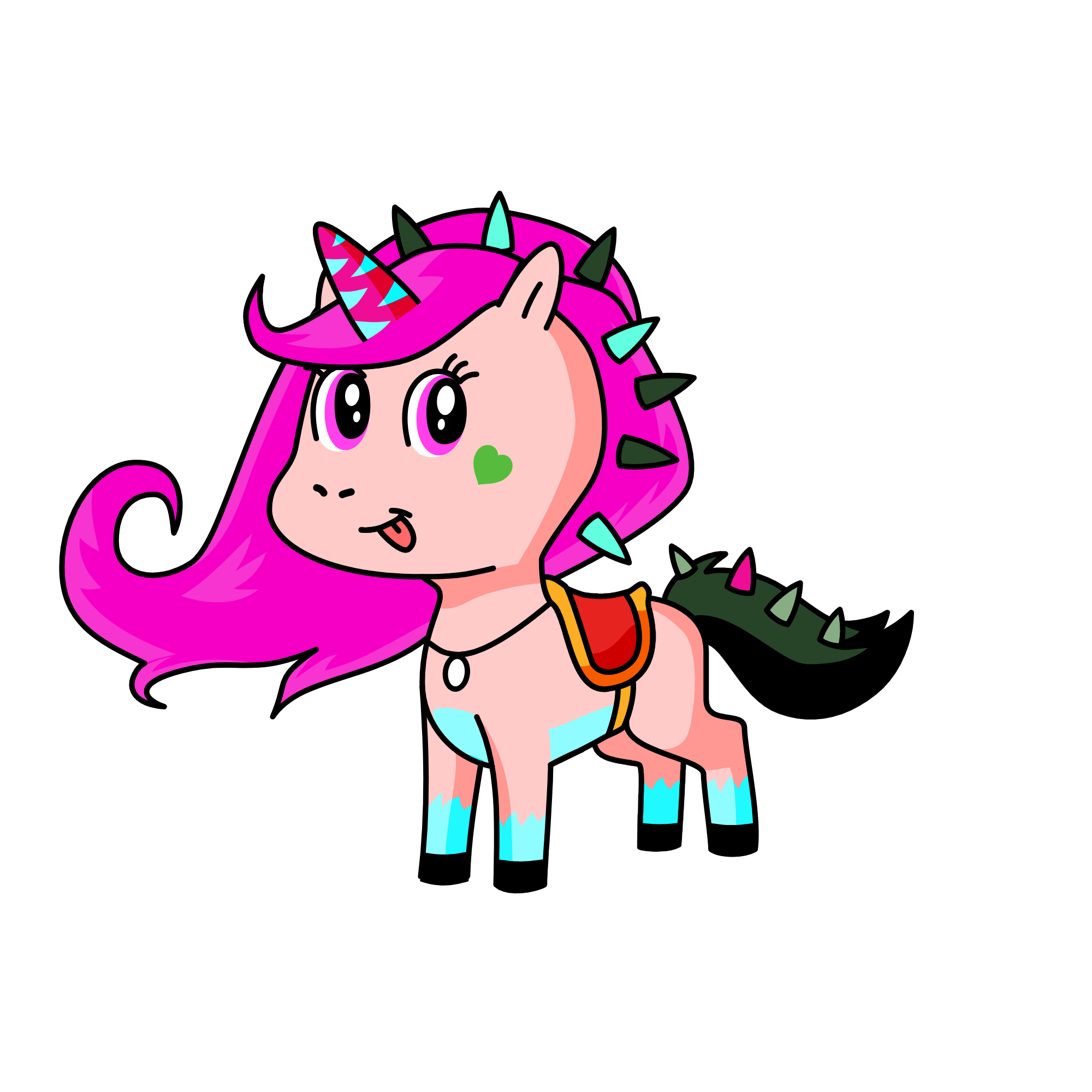 ורודה, the unicorn