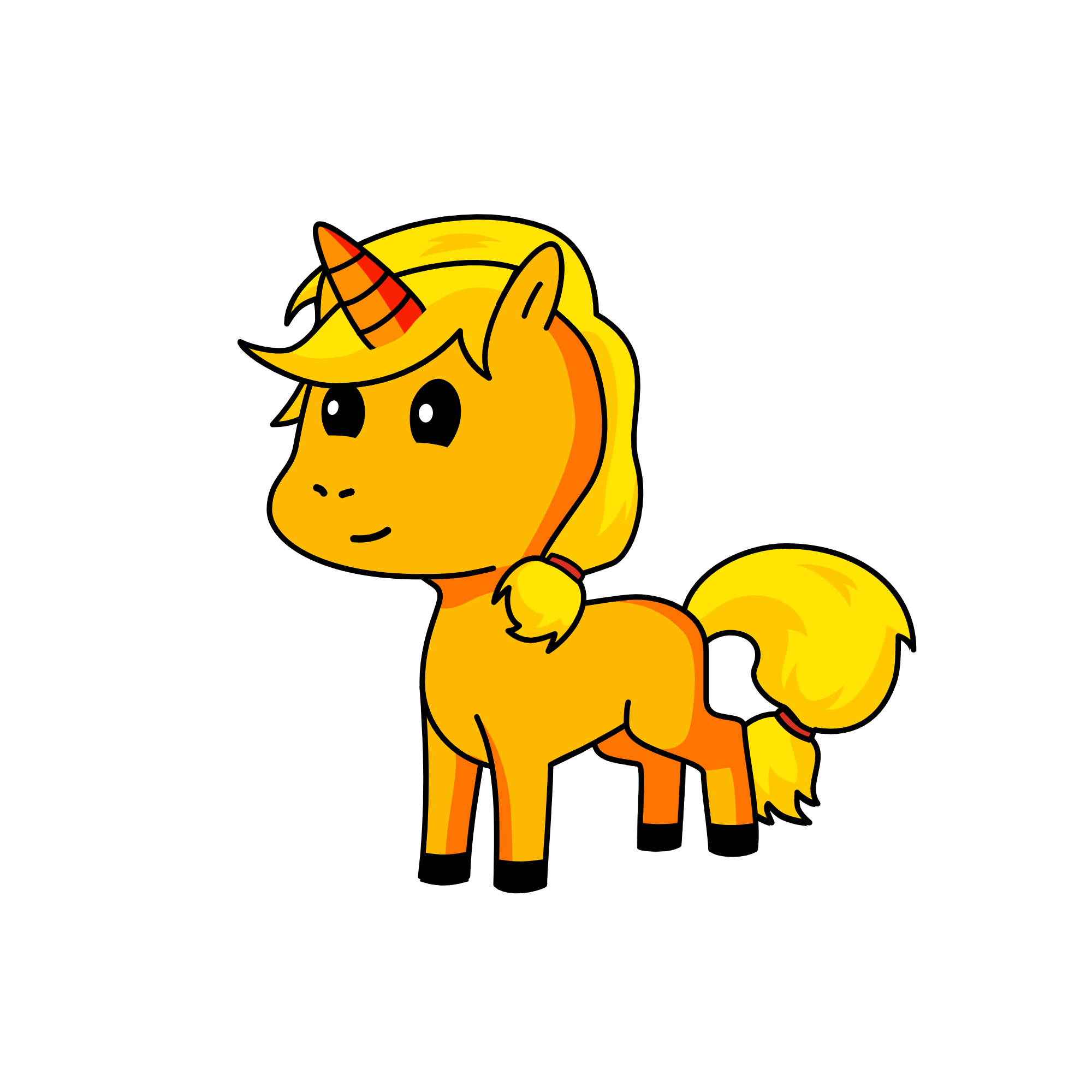 pony, the unicorn
