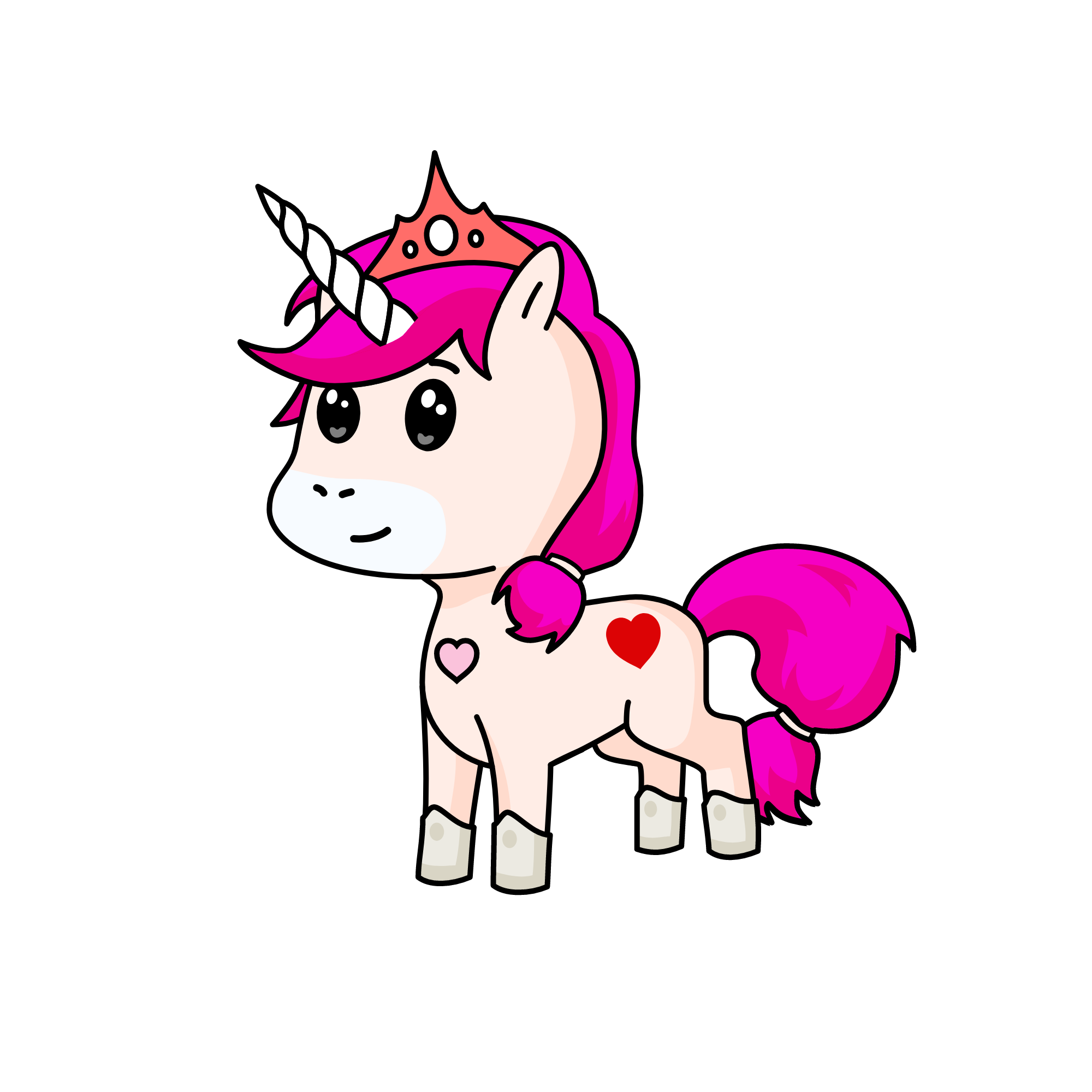 Raven, the unicorn