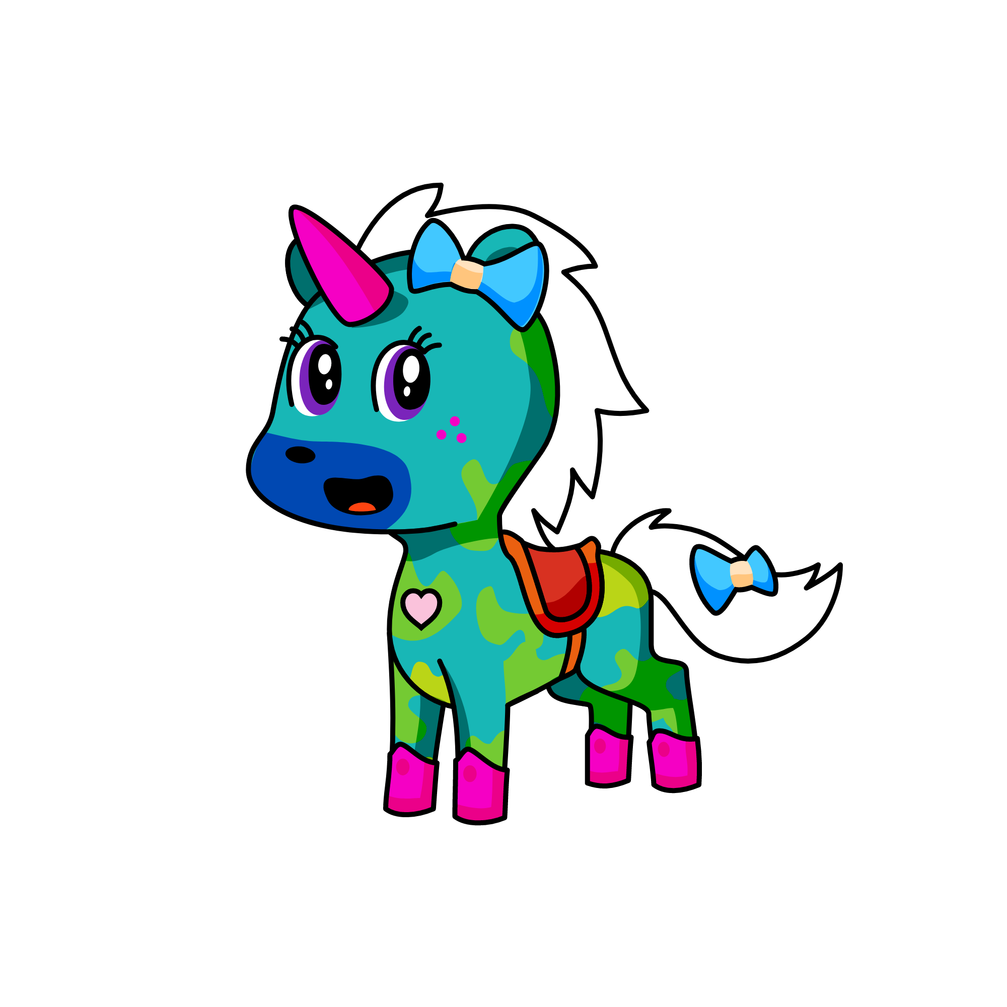 هي, the unicorn