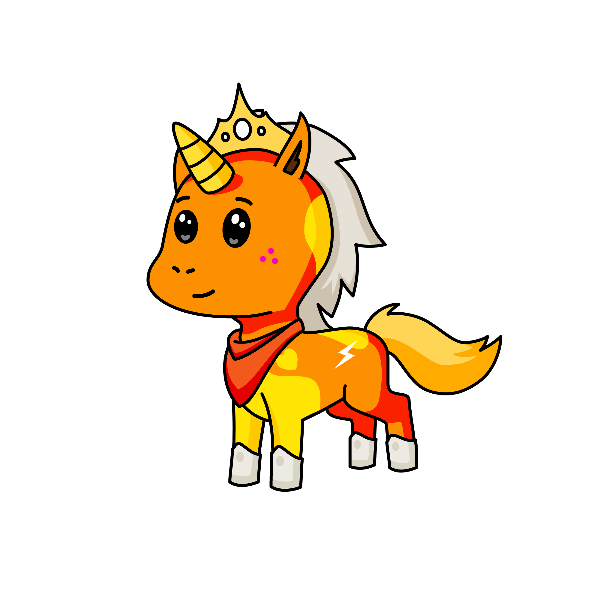 هي, the unicorn