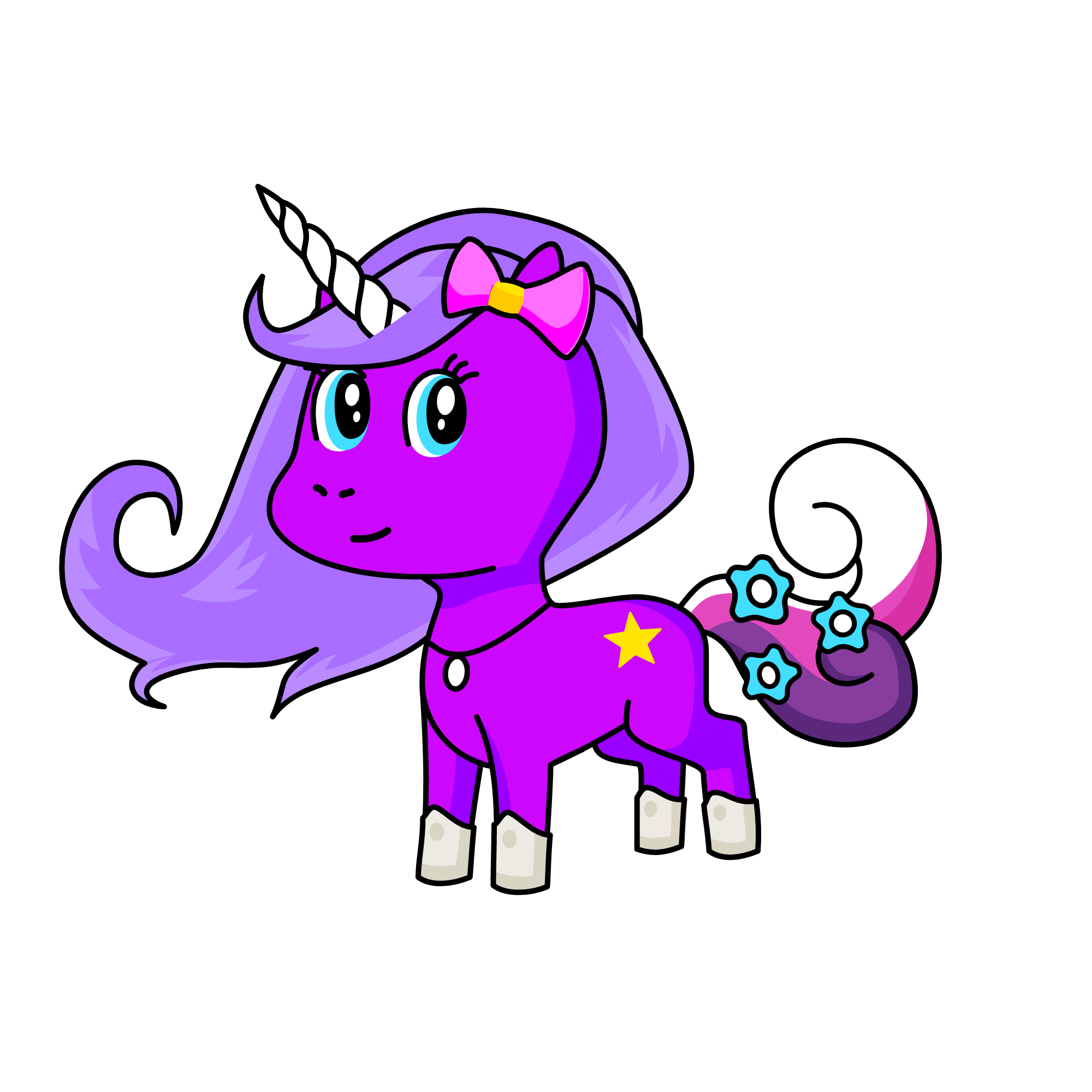 Princess Luna, the unicorn