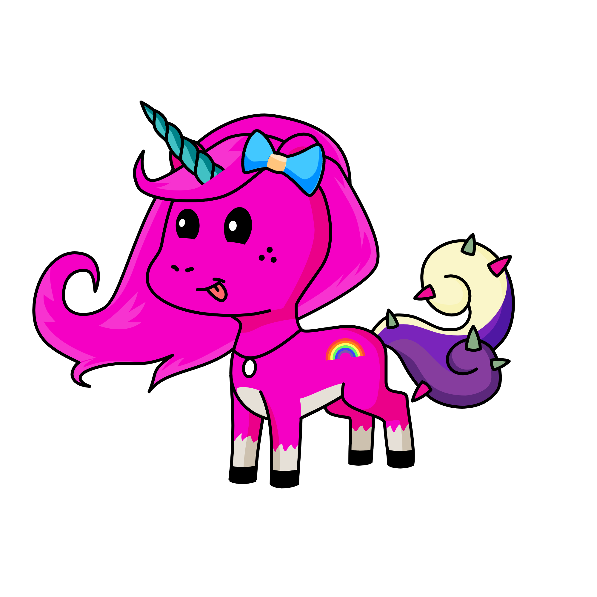 馃讚专讜馃, the unicorn