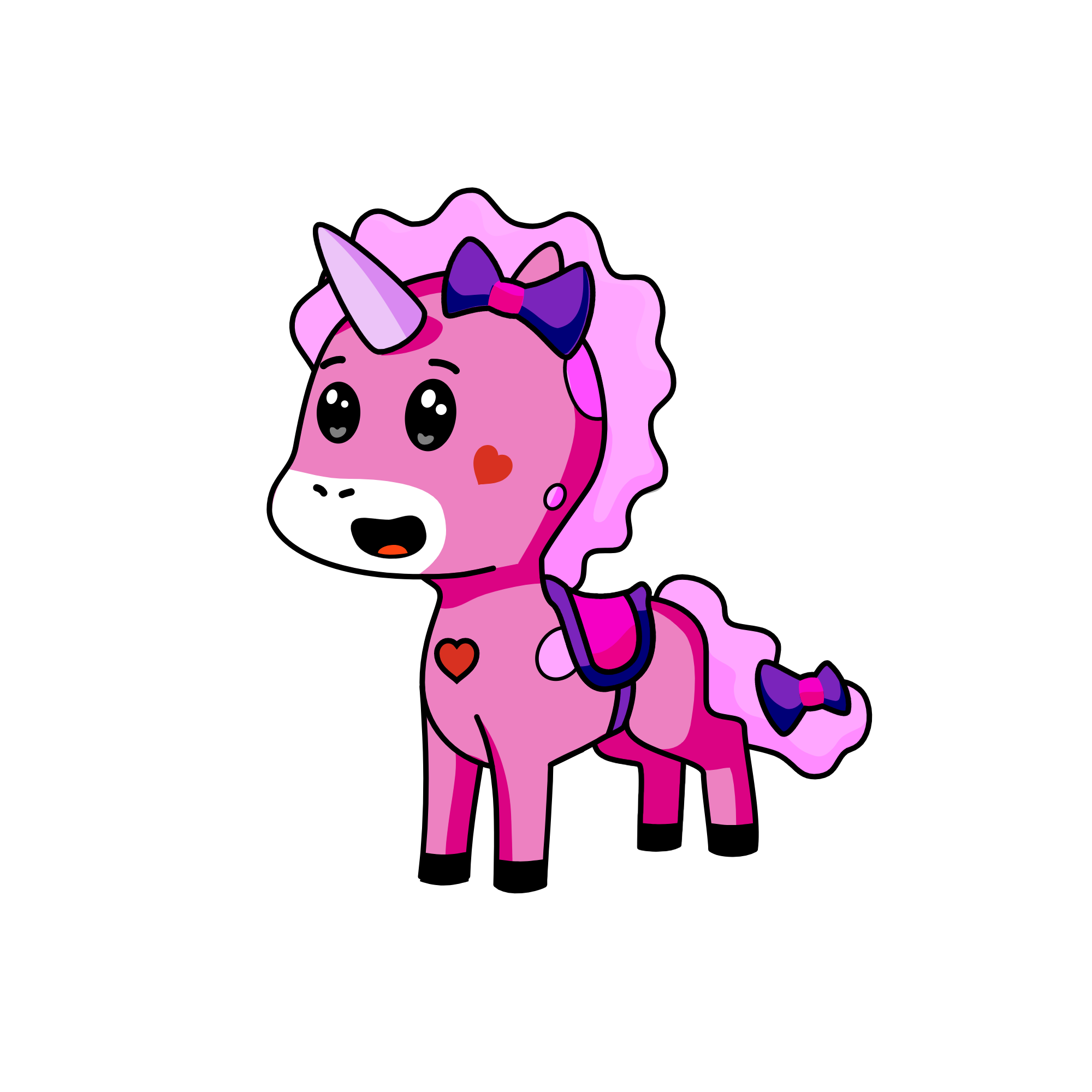 pinky, the unicorn
