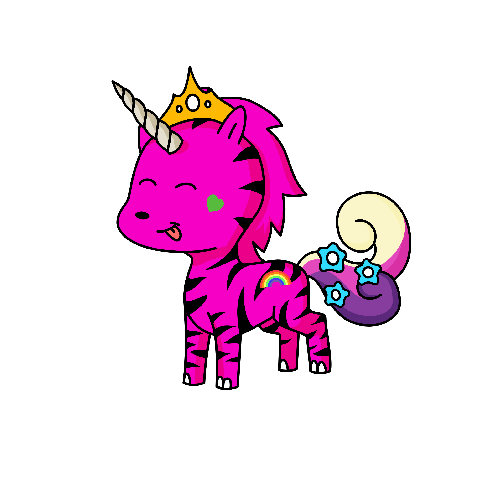 m:!, the unicorn