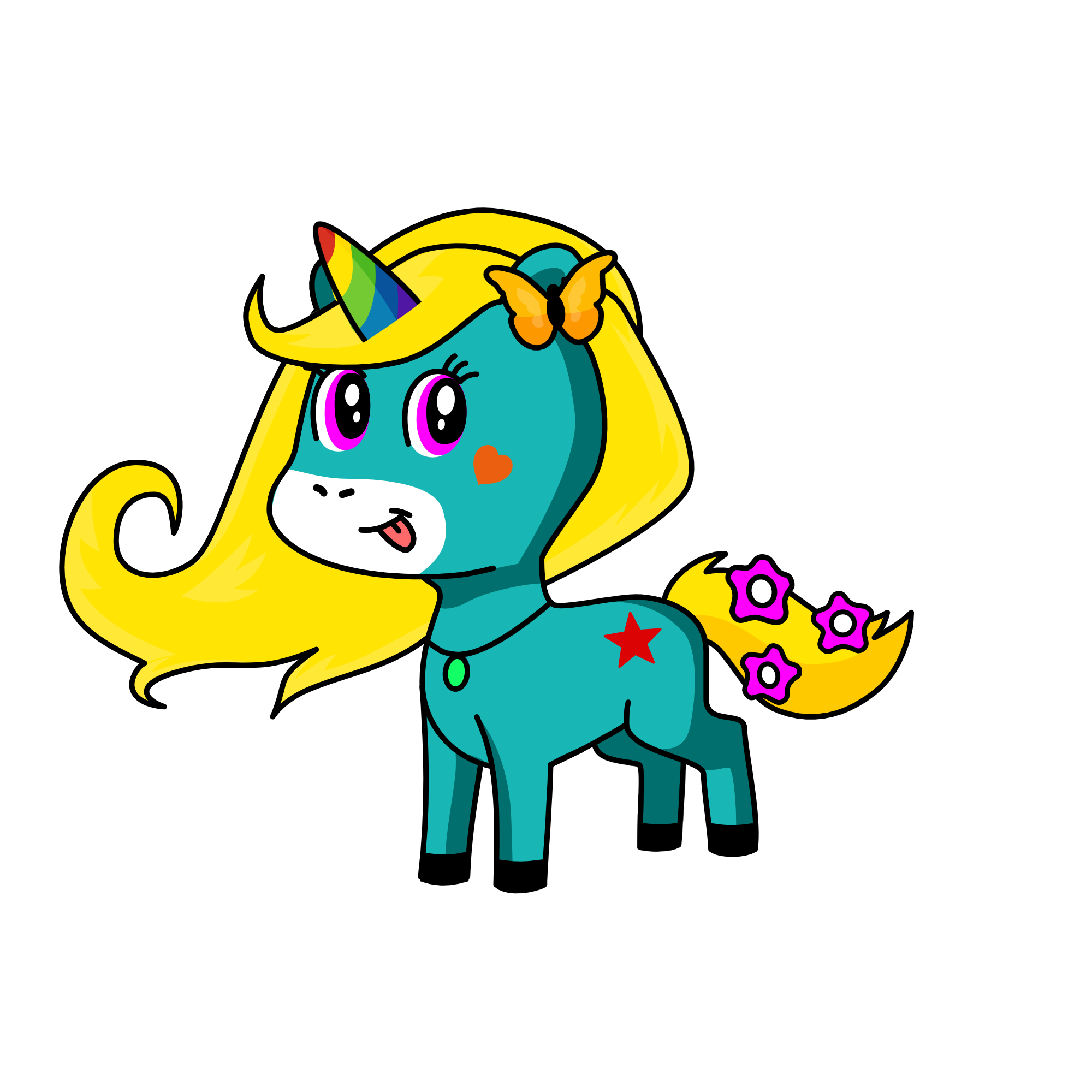 Ella, the unicorn