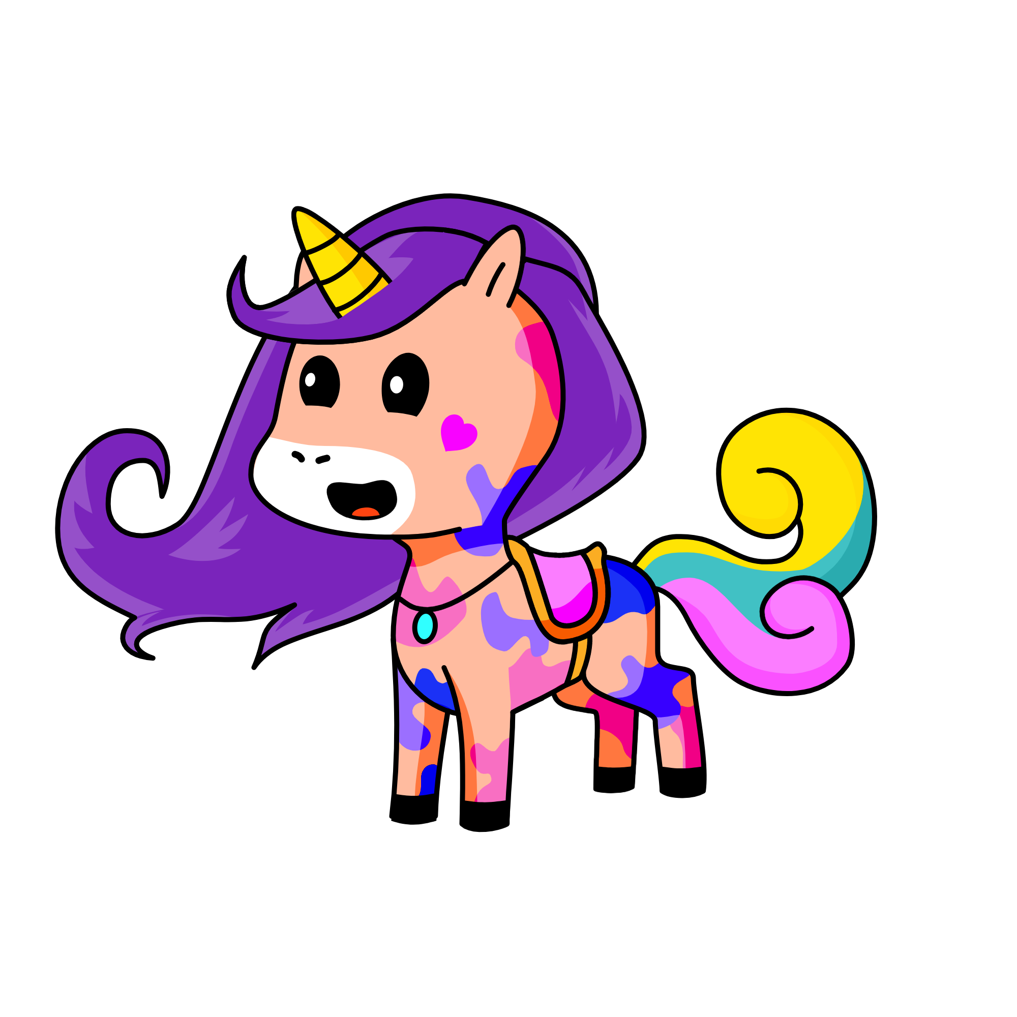 Muffin, the unicorn