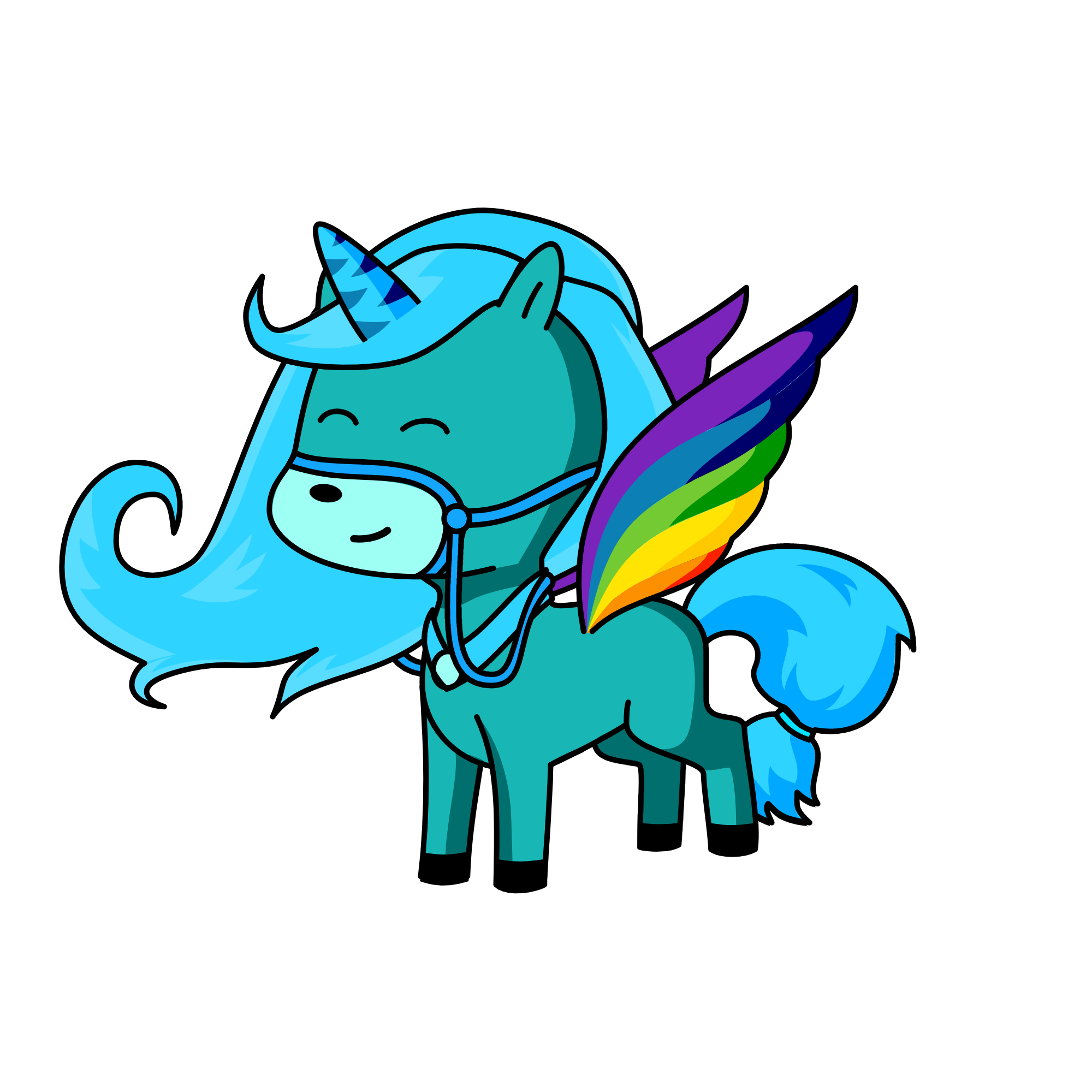Ocean Flier/Misty, the unicorn