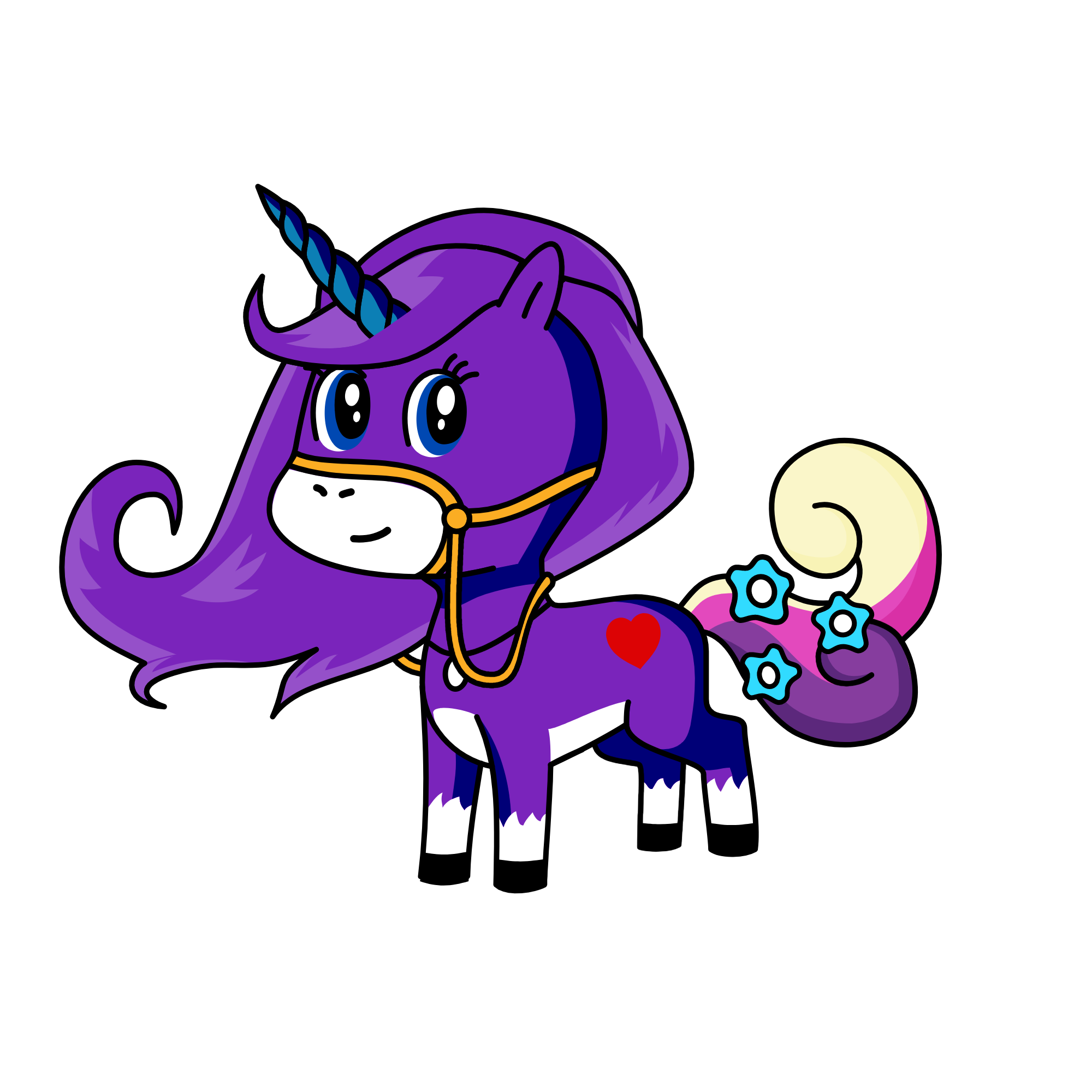 Luna, the unicorn