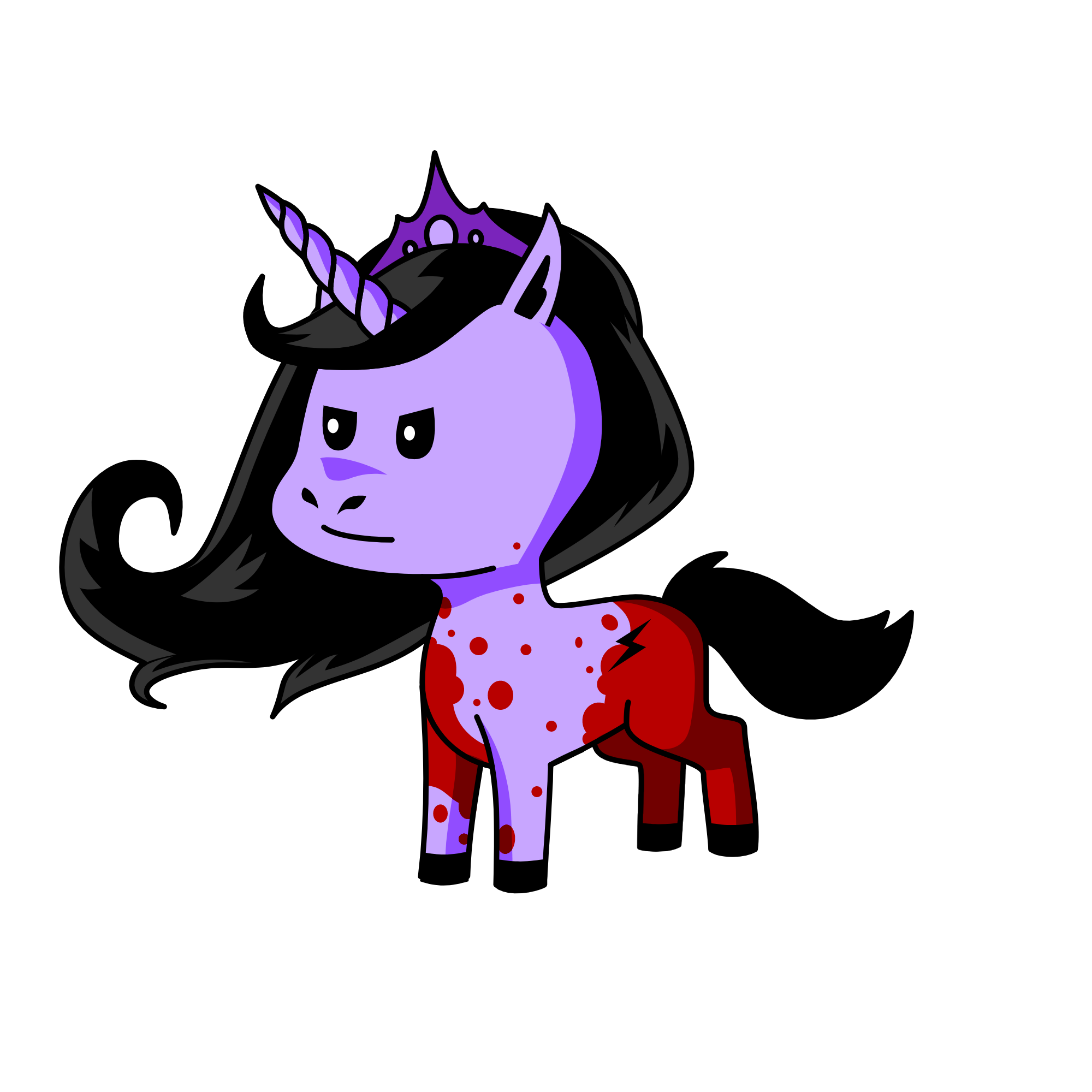 fighter jet (G), the unicorn