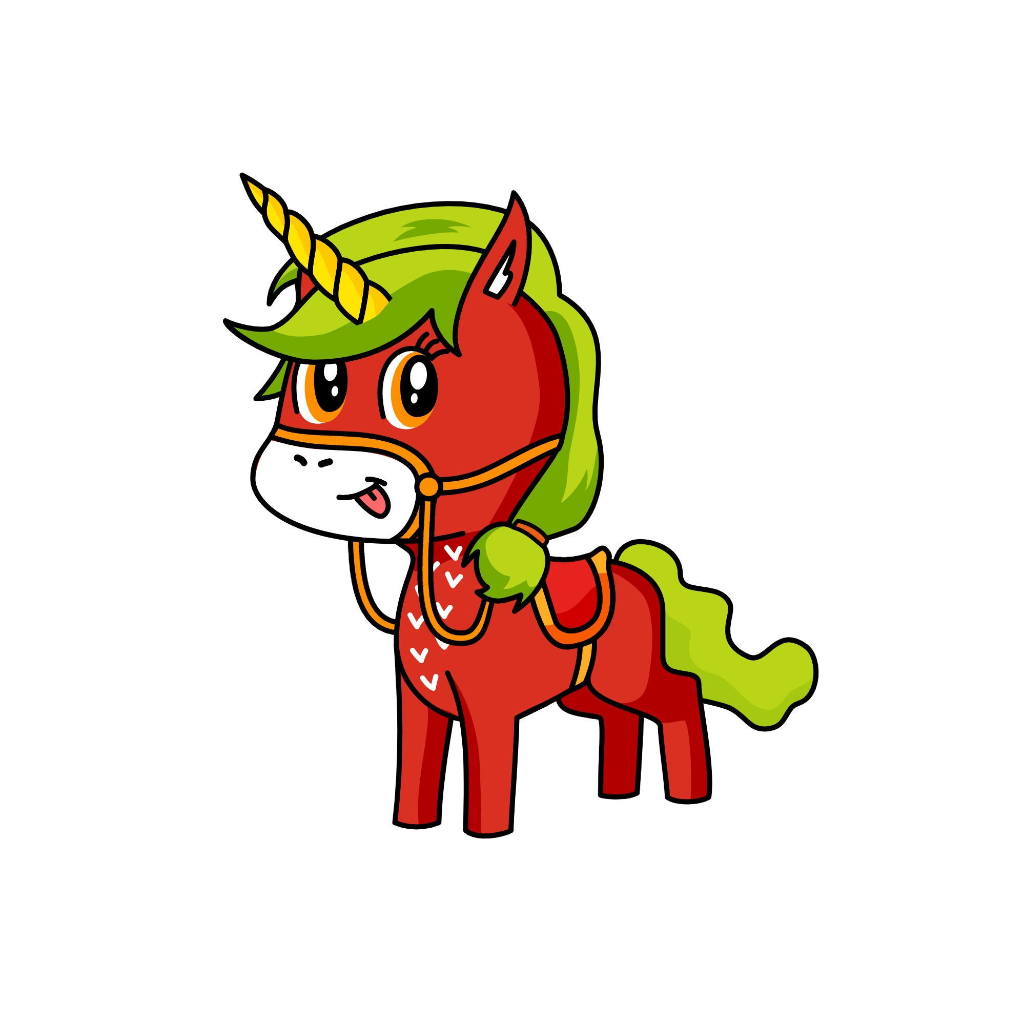 Gomilva, the unicorn