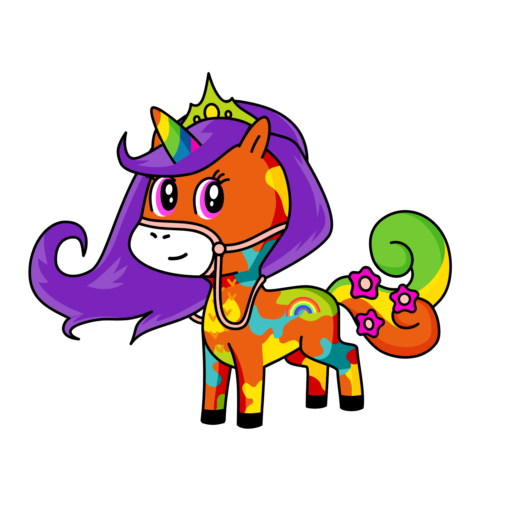rainbow, the unicorn