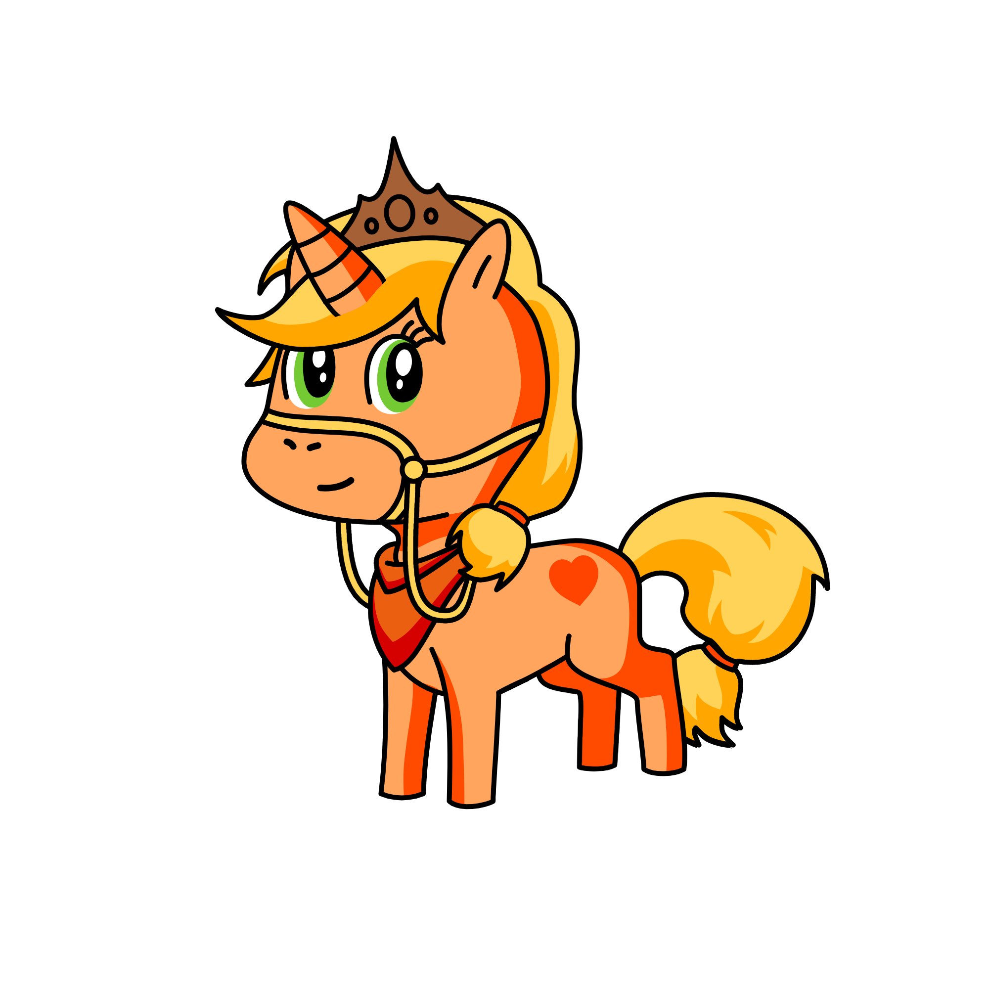 Applejack, the unicorn