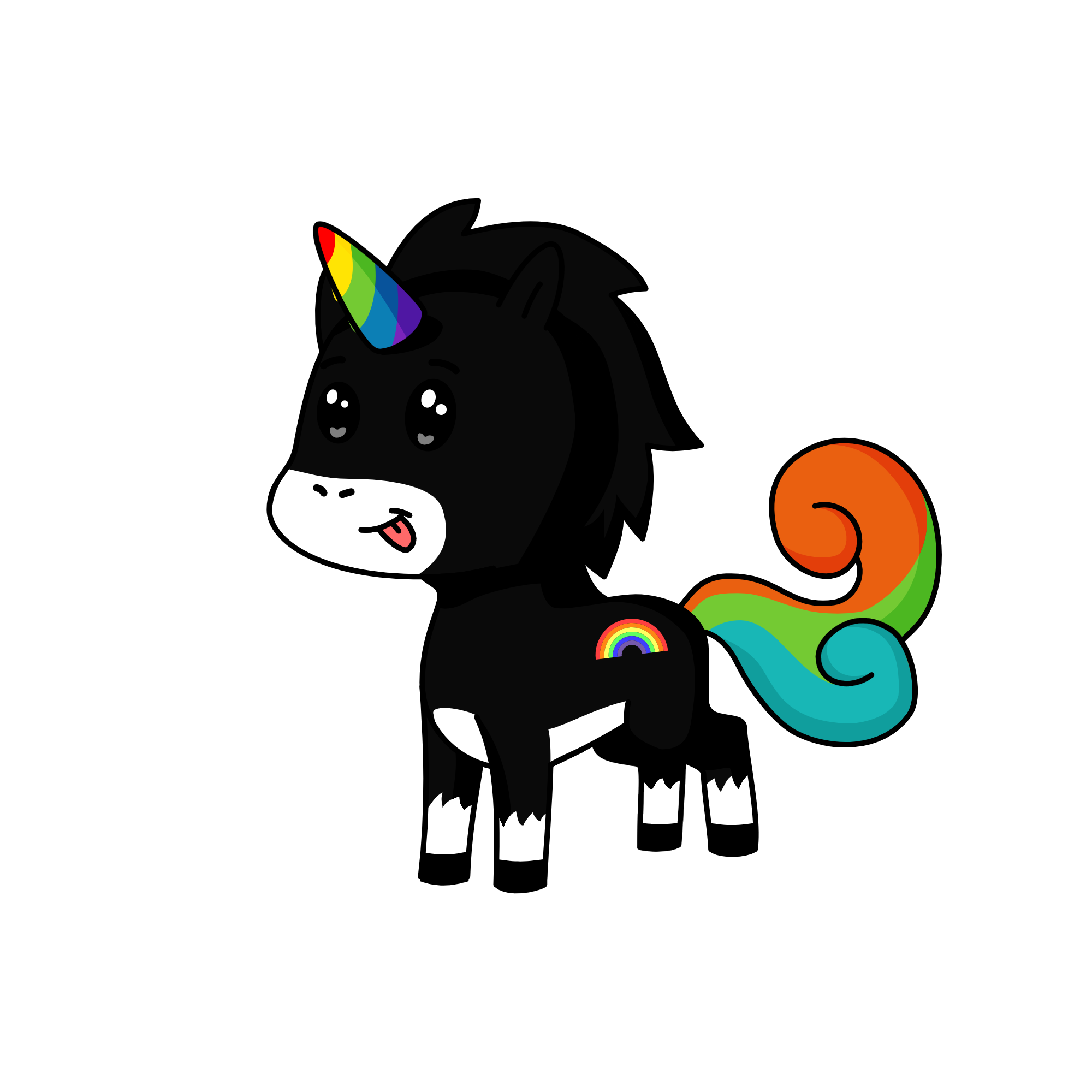 Pepijn, the unicorn