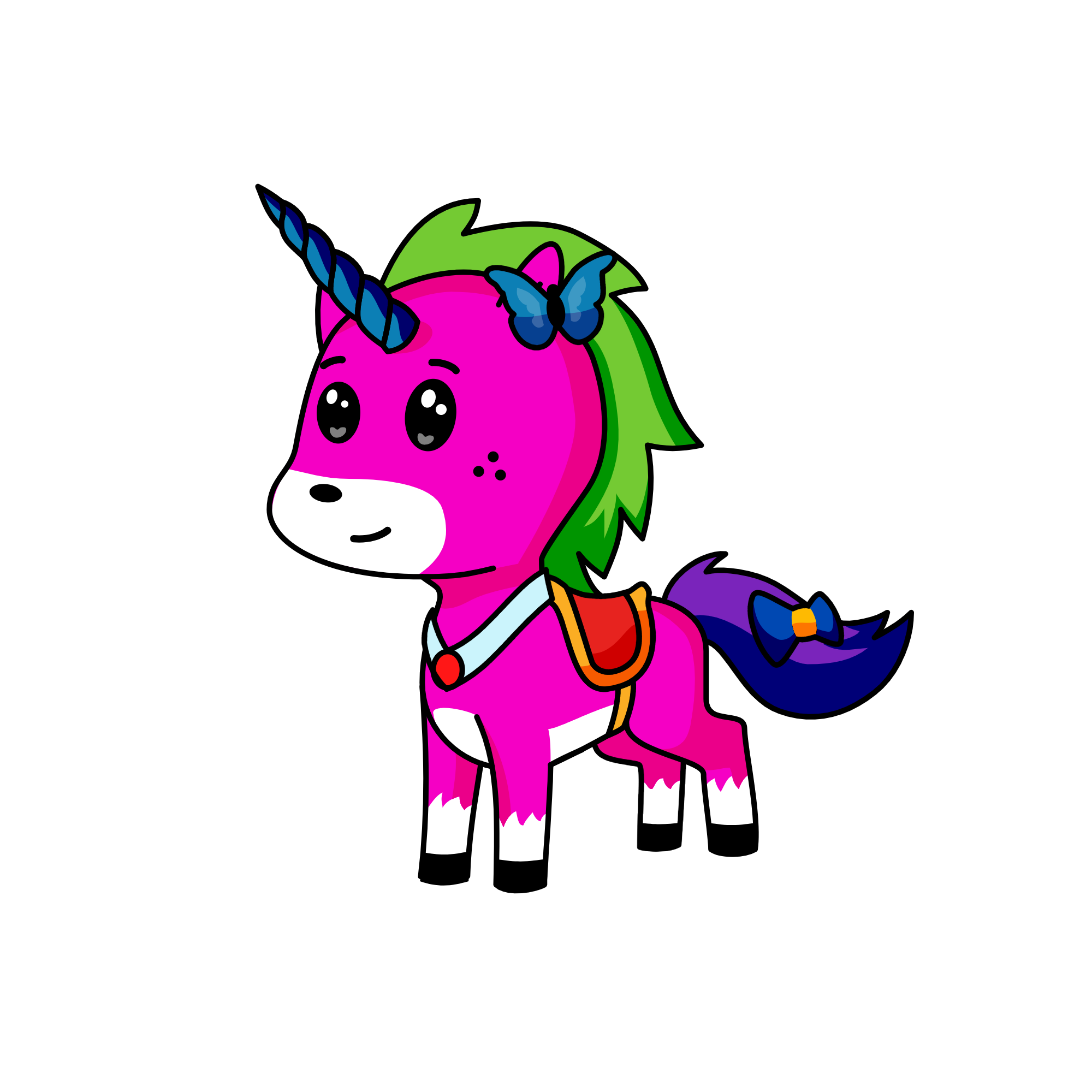Zara F, the unicorn