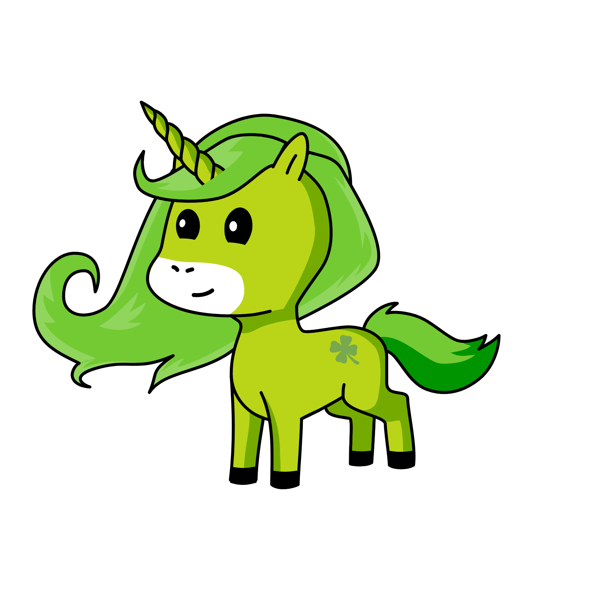 lucky, the unicorn