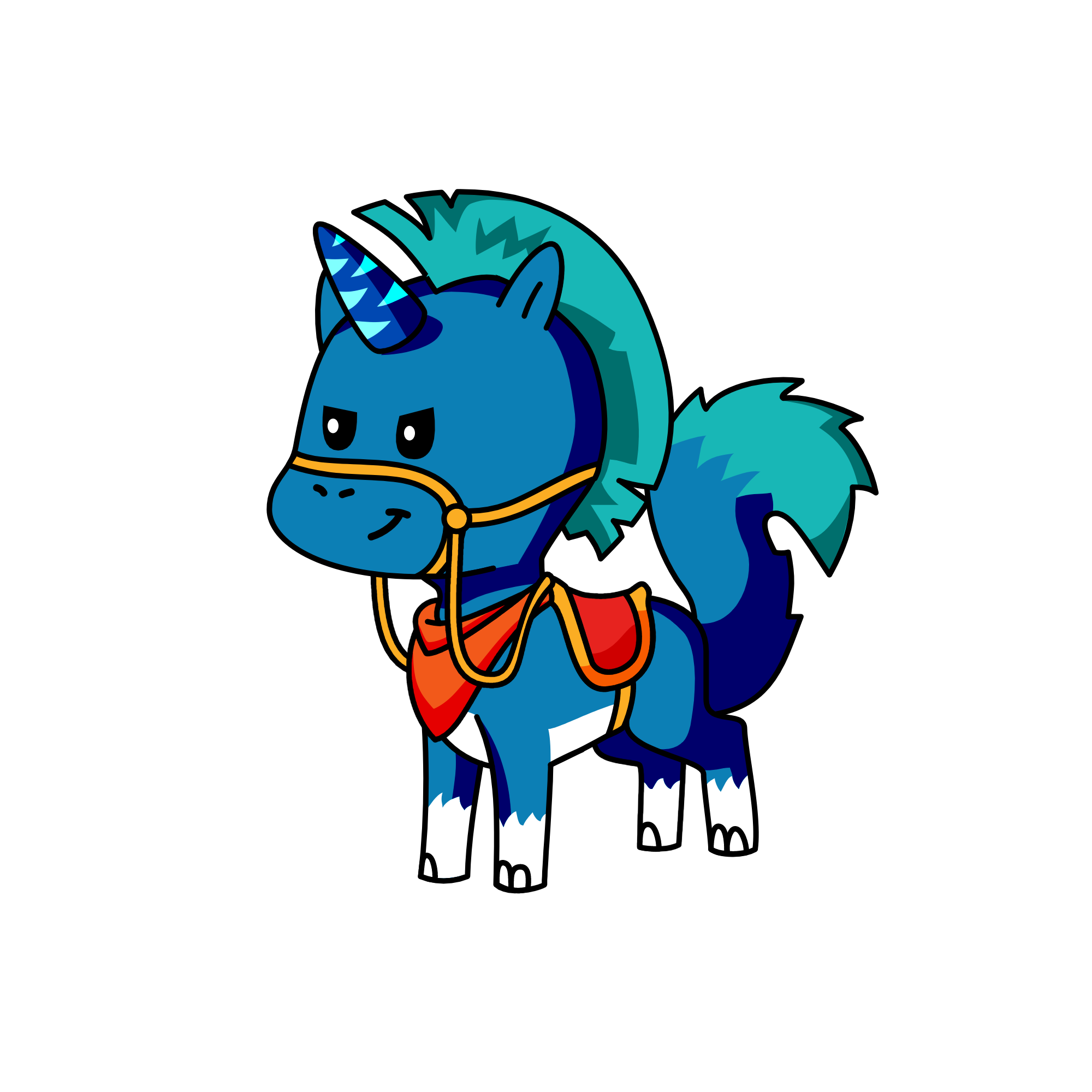 4, the unicorn